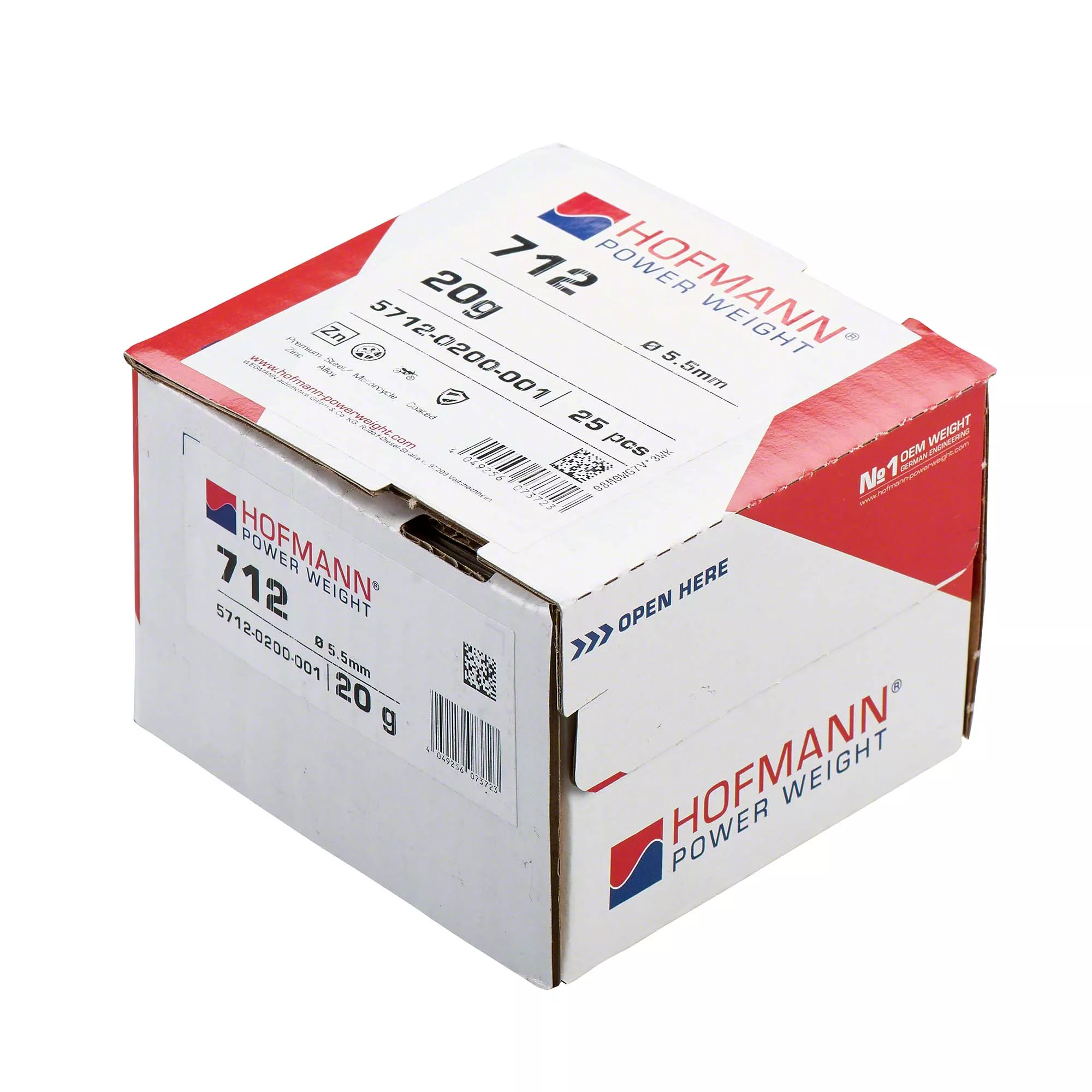 HOFMANN POWER WEIGHT-Speichengewicht - Typ 712, 20 g, Zink-5712-0200-001