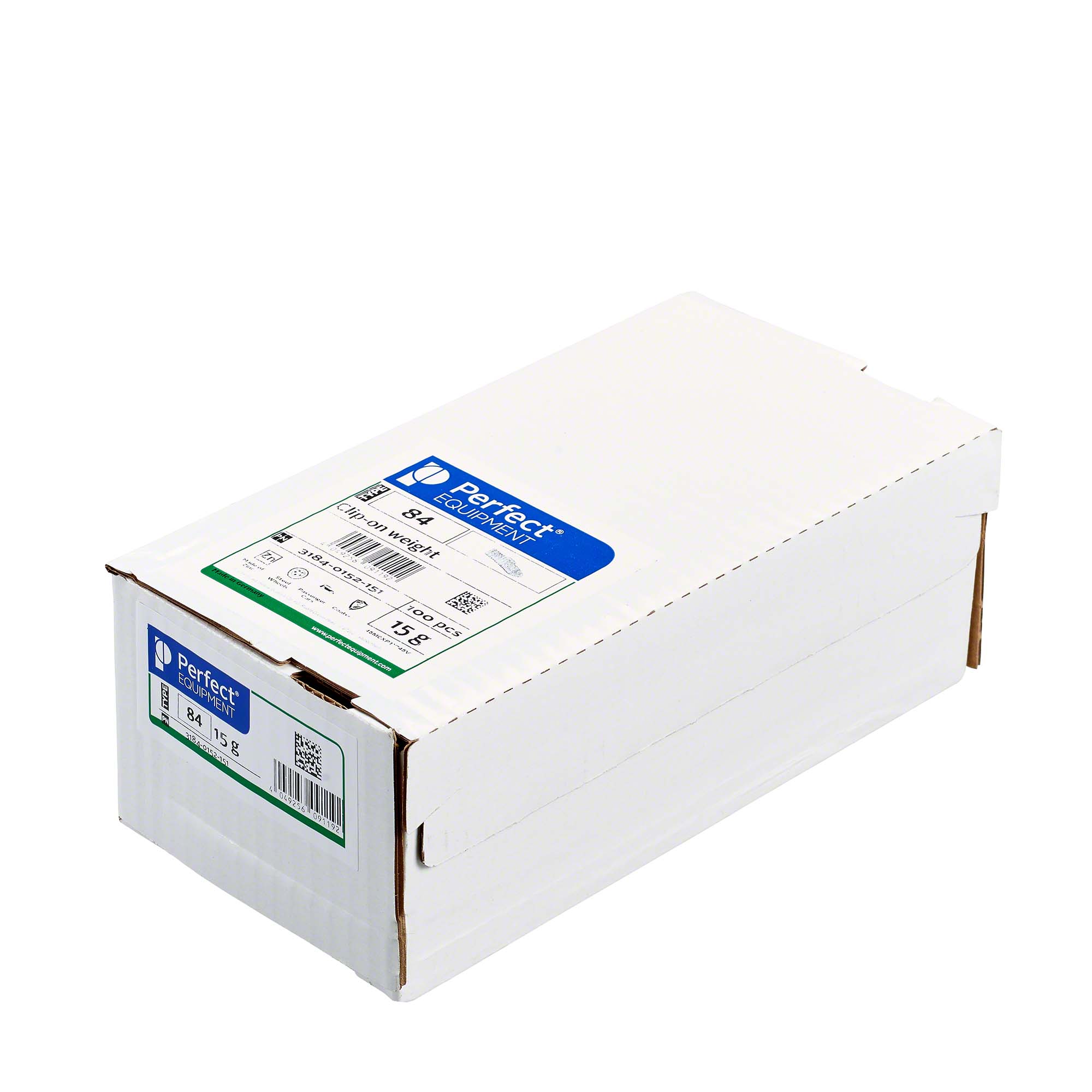 Perfect EQUIPMENT-Schlaggewicht - Typ 84, 15g, Zink, silber-3184-0152-151