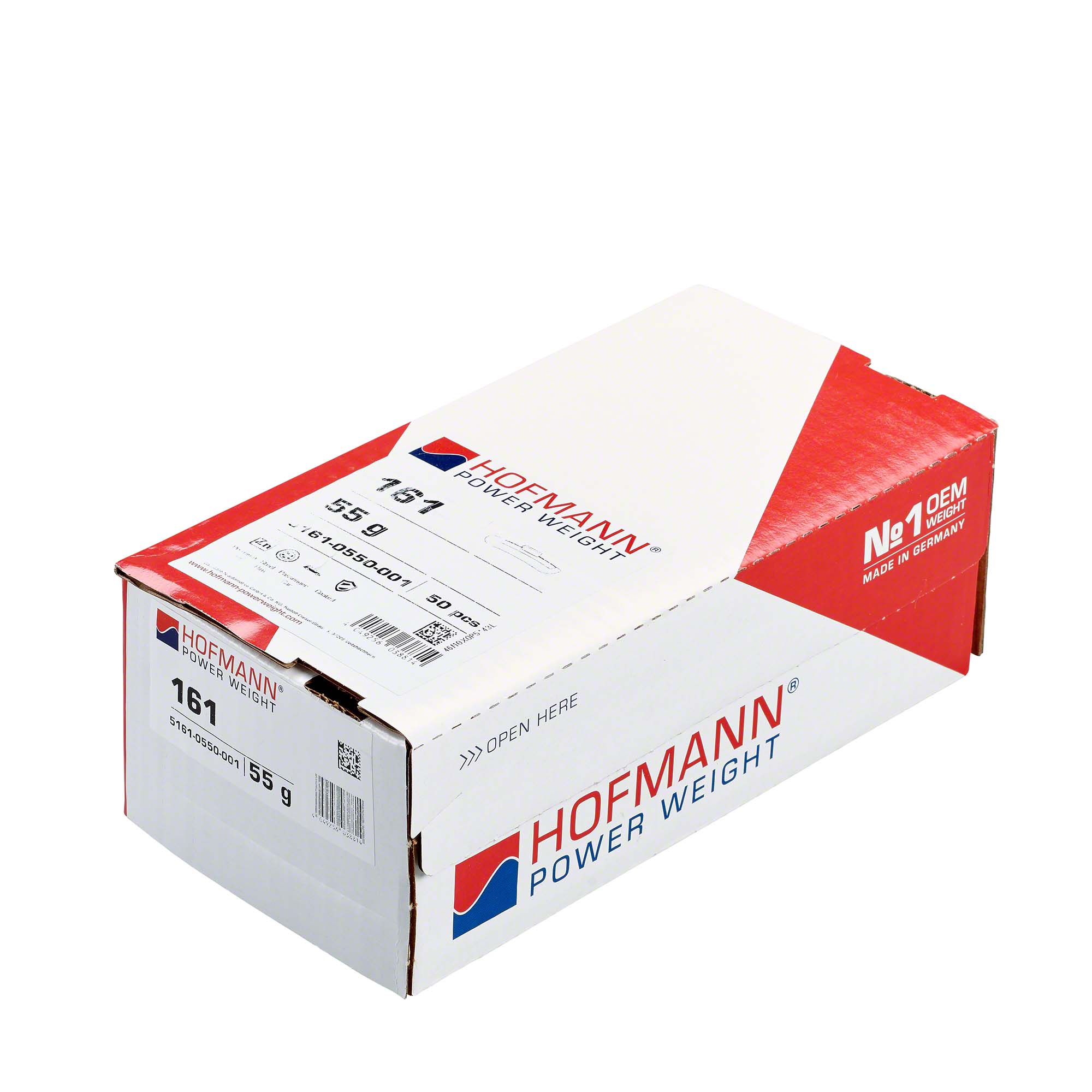 HOFMANN POWER WEIGHT-Schlaggewicht - Typ 161, 55 g, Zink, Silber-5161-0550-001