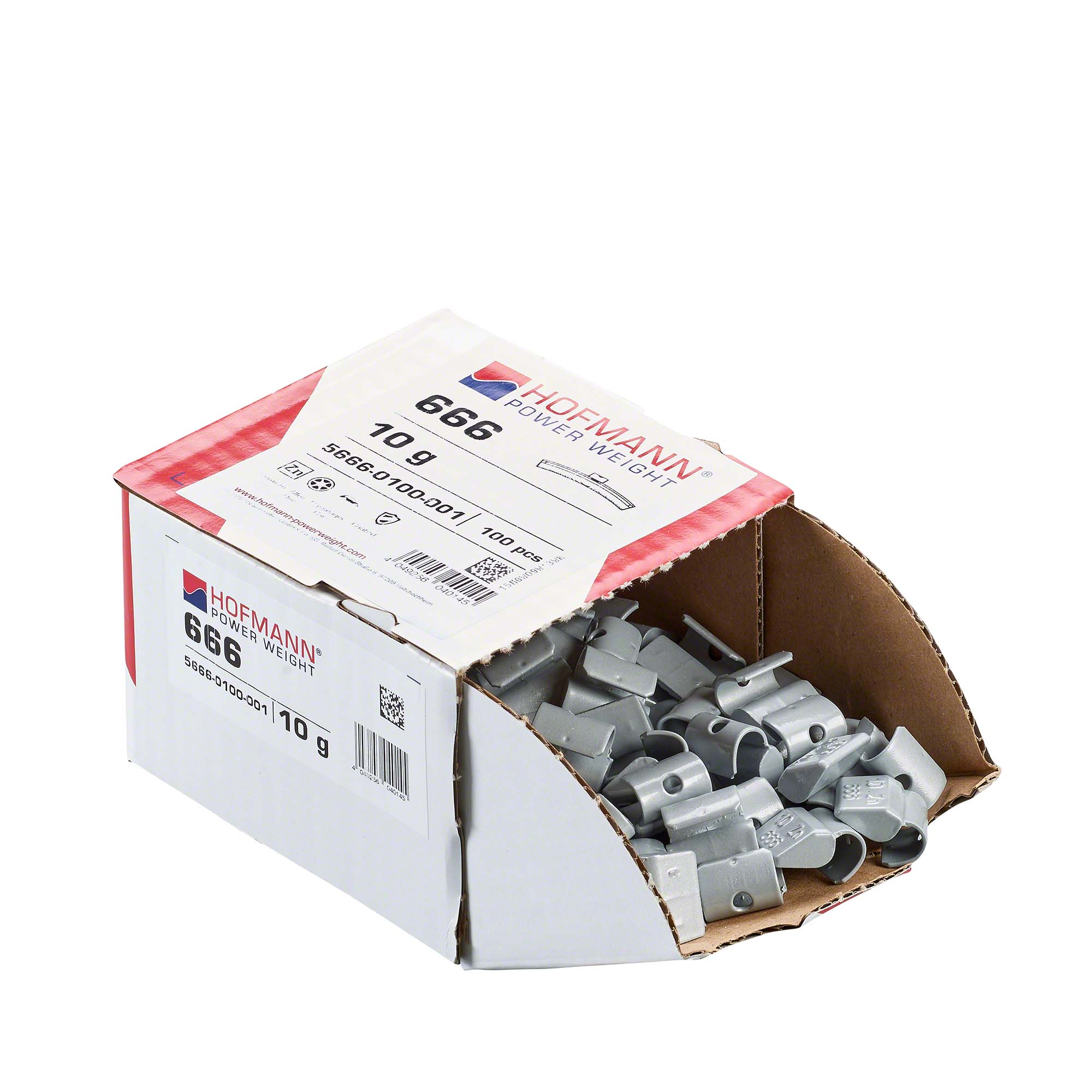 HOFMANN POWER WEIGHT-Schlaggewicht - Typ 666, 10 g, Zink, Silber-5666-0100-001