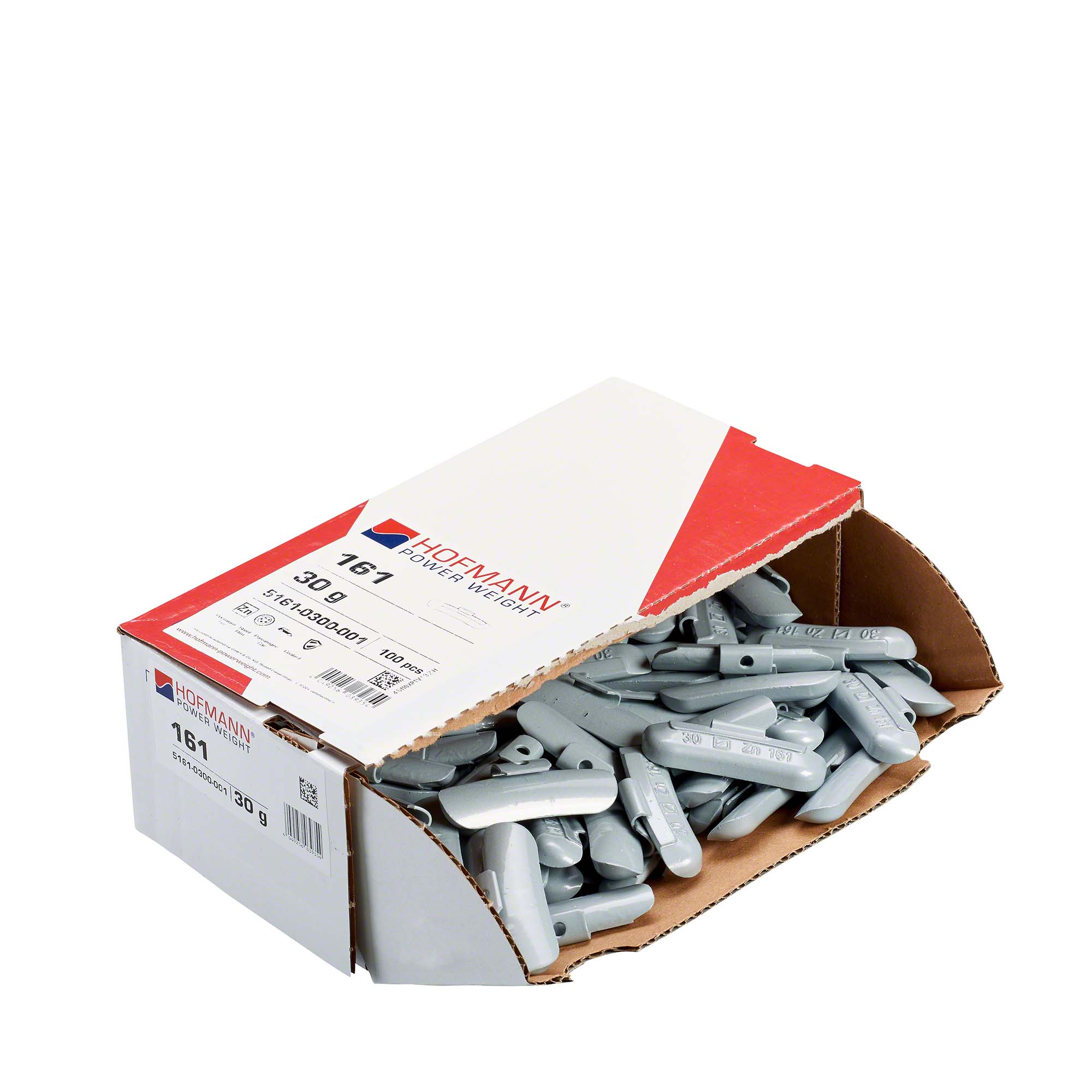 HOFMANN POWER WEIGHT-Schlaggewicht - Typ 161, 30g, Zink, silber-5161-0300-001