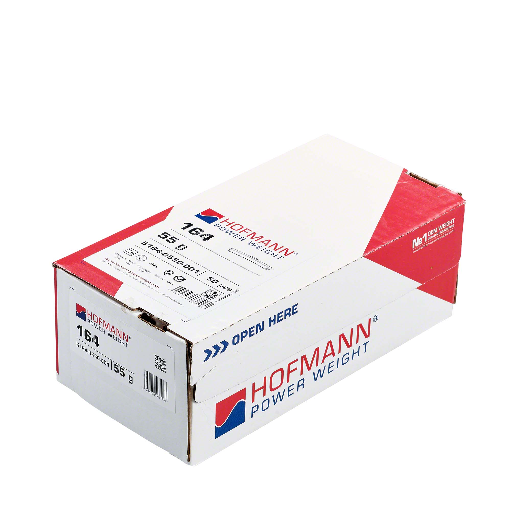HOFMANN POWER WEIGHT-Schlaggewicht - Typ 164, 55g, Zink, silber-5164-0550-001