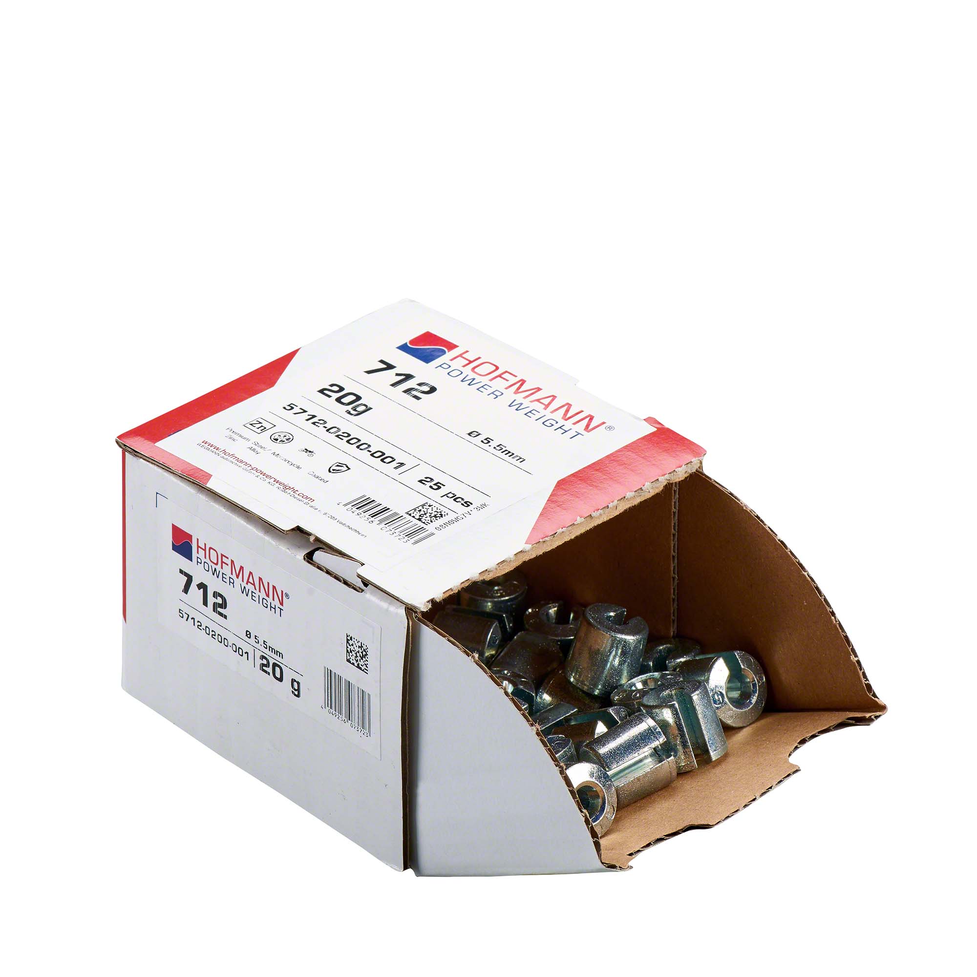 HOFMANN POWER WEIGHT-Speichengewicht - Typ 712, 20 g, Zink-5712-0200-001