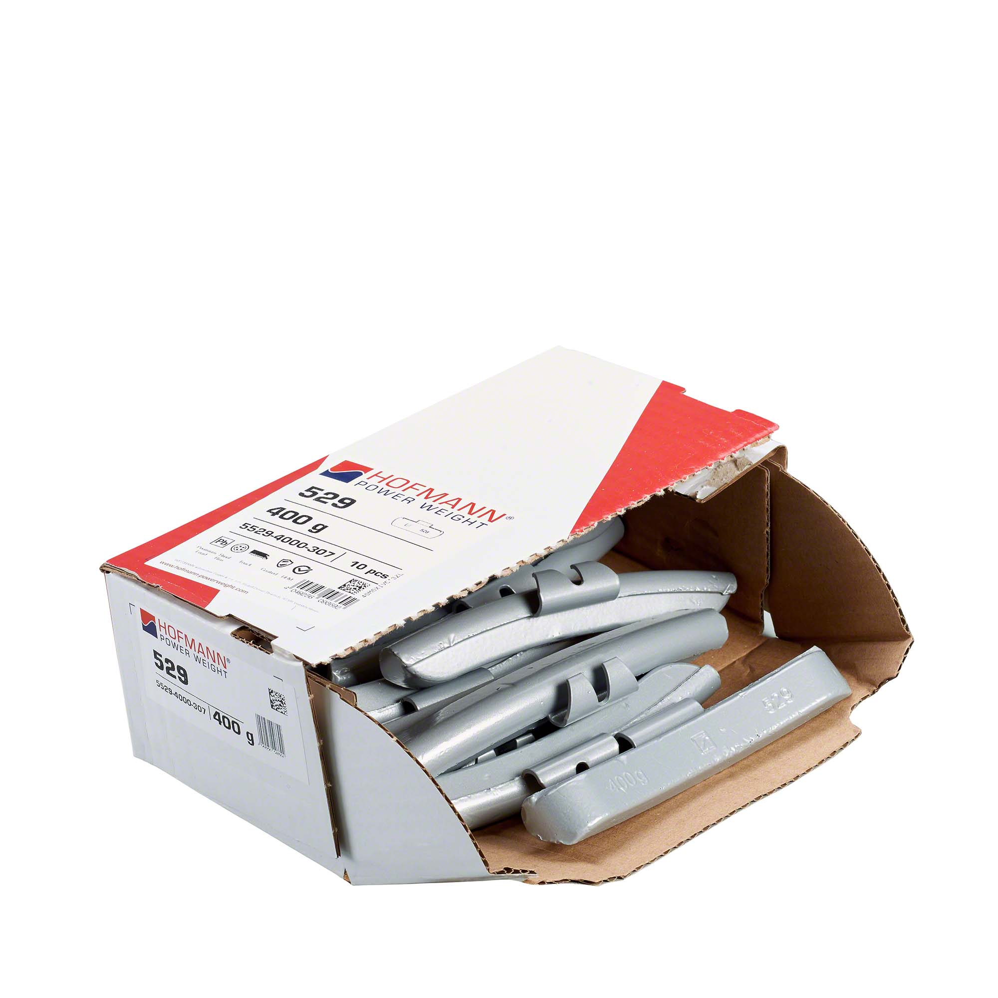 HOFMANN POWER WEIGHT-Schlaggewicht - Typ 529, 400g, Blei, silber-5529-4000-307