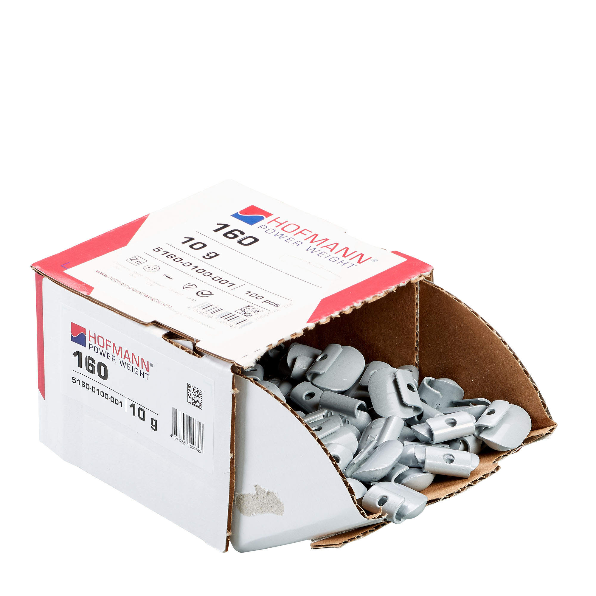 HOFMANN POWER WEIGHT-Schlaggewicht - Typ 160, 10g, Zink, silber-5160-0100-001