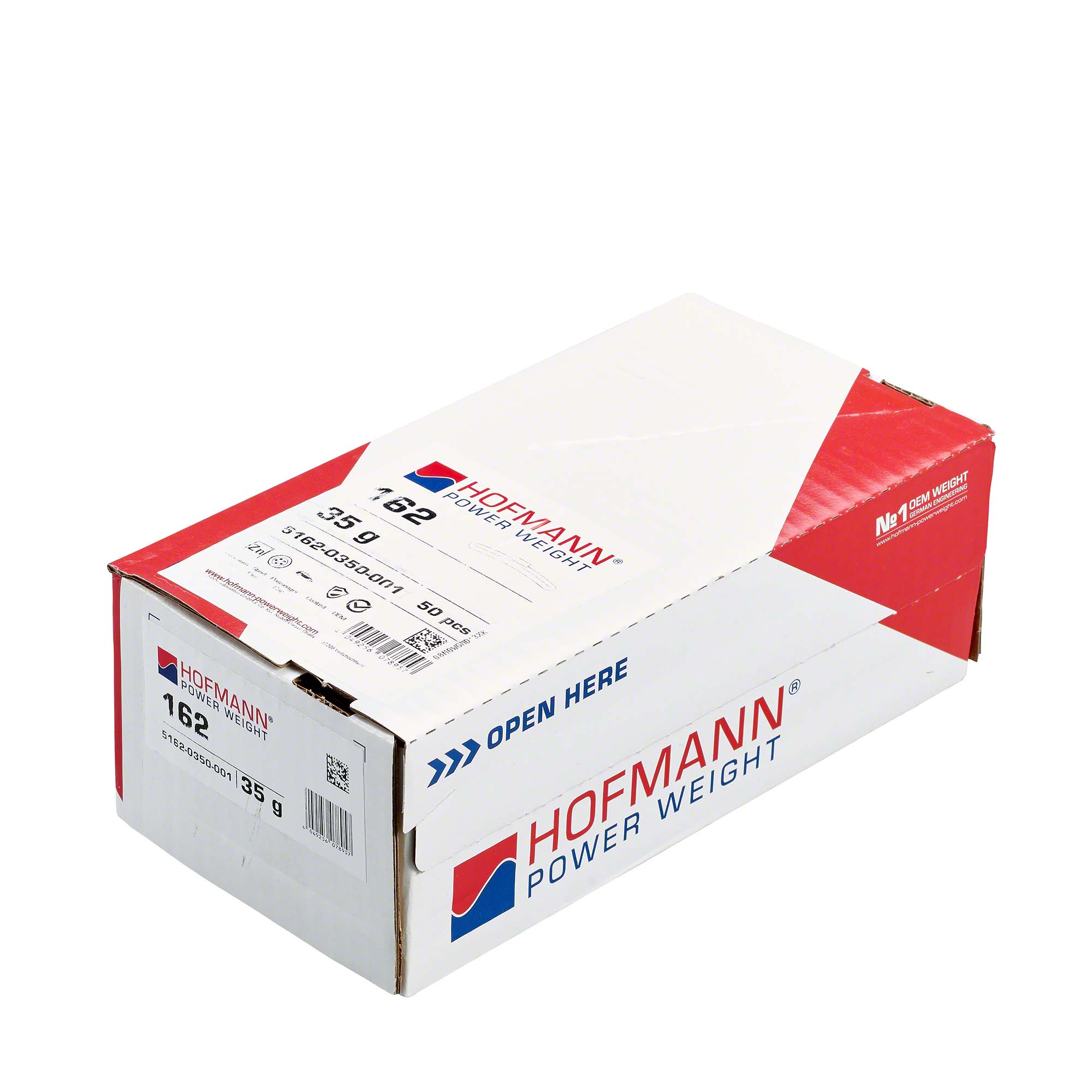 HOFMANN POWER WEIGHT-Schlaggewicht - Typ 162, 35 g, Zink, Silber-5162-0350-001