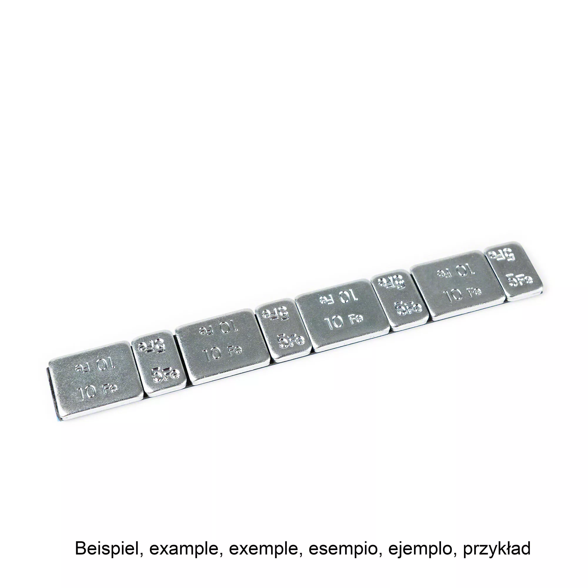 -Klebegewicht Remog -Typ NP105- 60 g, Stahl, Silber-4338-0602-501