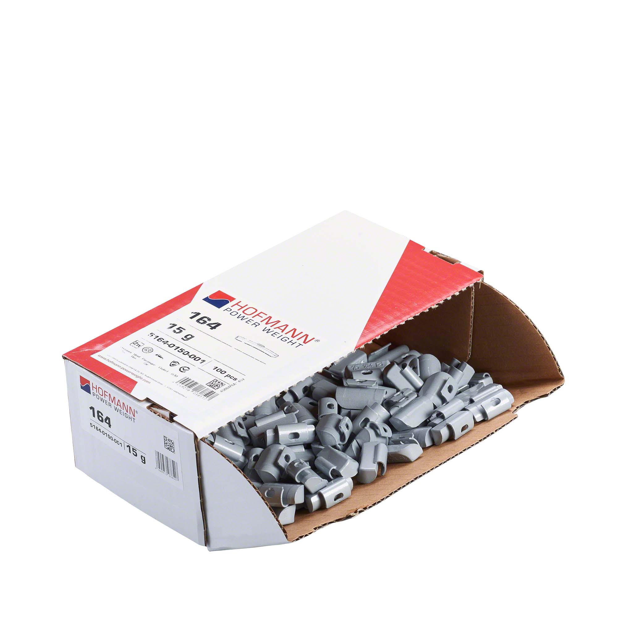 HOFMANN POWER WEIGHT-Schlaggewicht - Typ 164, 15g, Zink, silber-5164-0150-001
