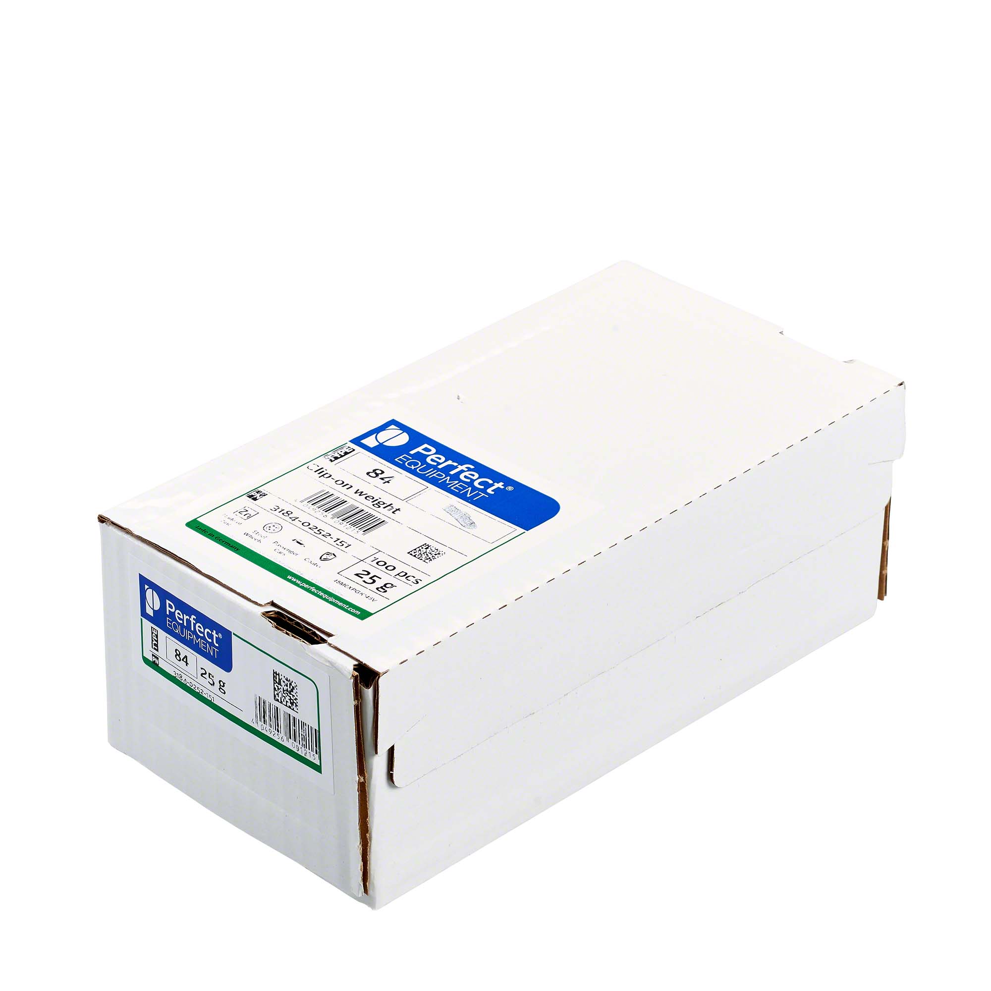 Perfect EQUIPMENT-Schlaggewicht - Typ 84, 25g, Zink, silber-3184-0252-151