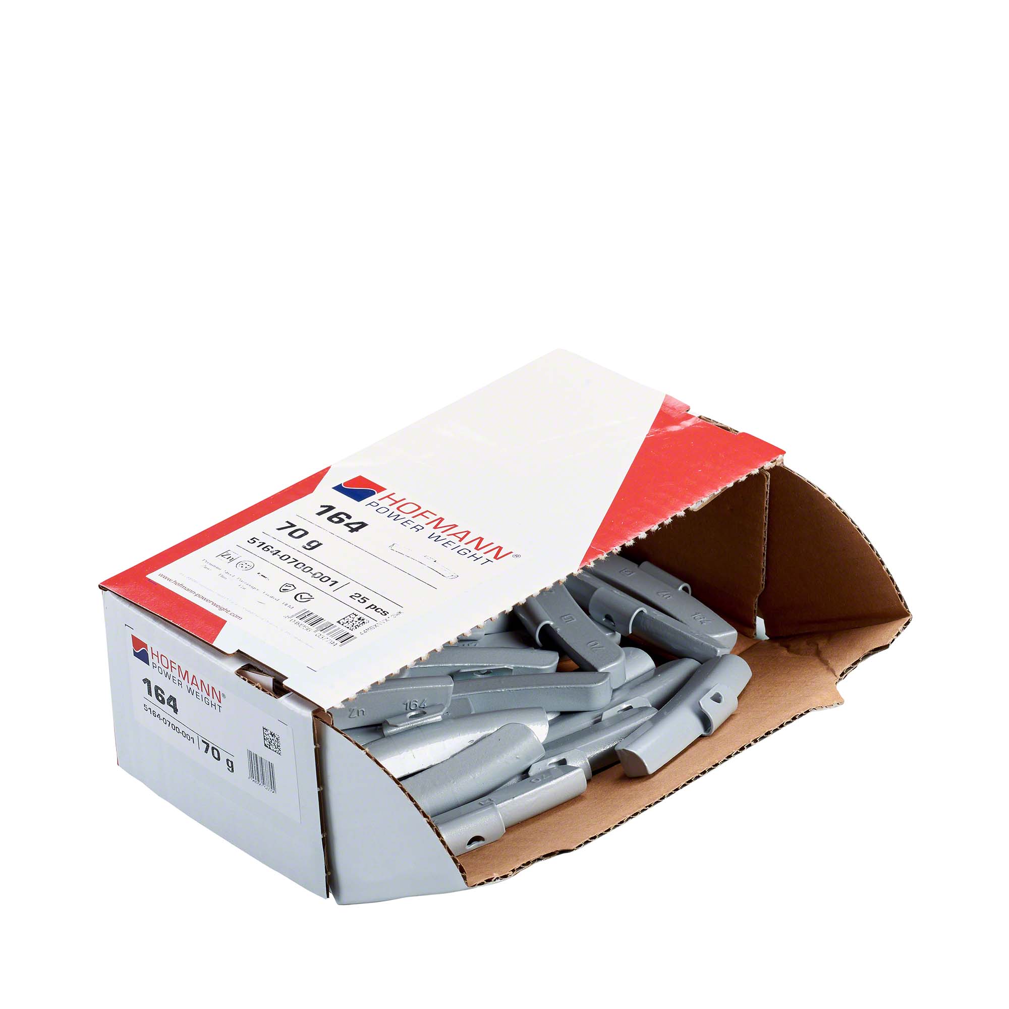 HOFMANN POWER WEIGHT-Schlaggewicht - Typ 164, 70g, Zink, silber-5164-0700-001