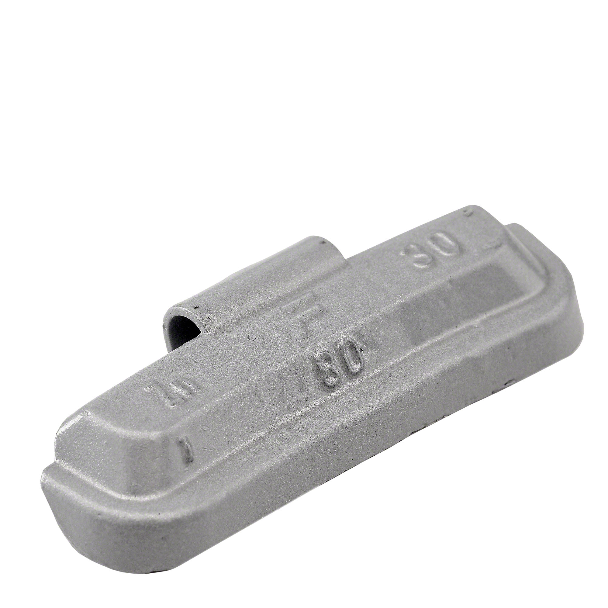 WEGMANN automotive-Schlaggewicht - Typ 80, 30 g, Zink, Silber-1180-0300-151
