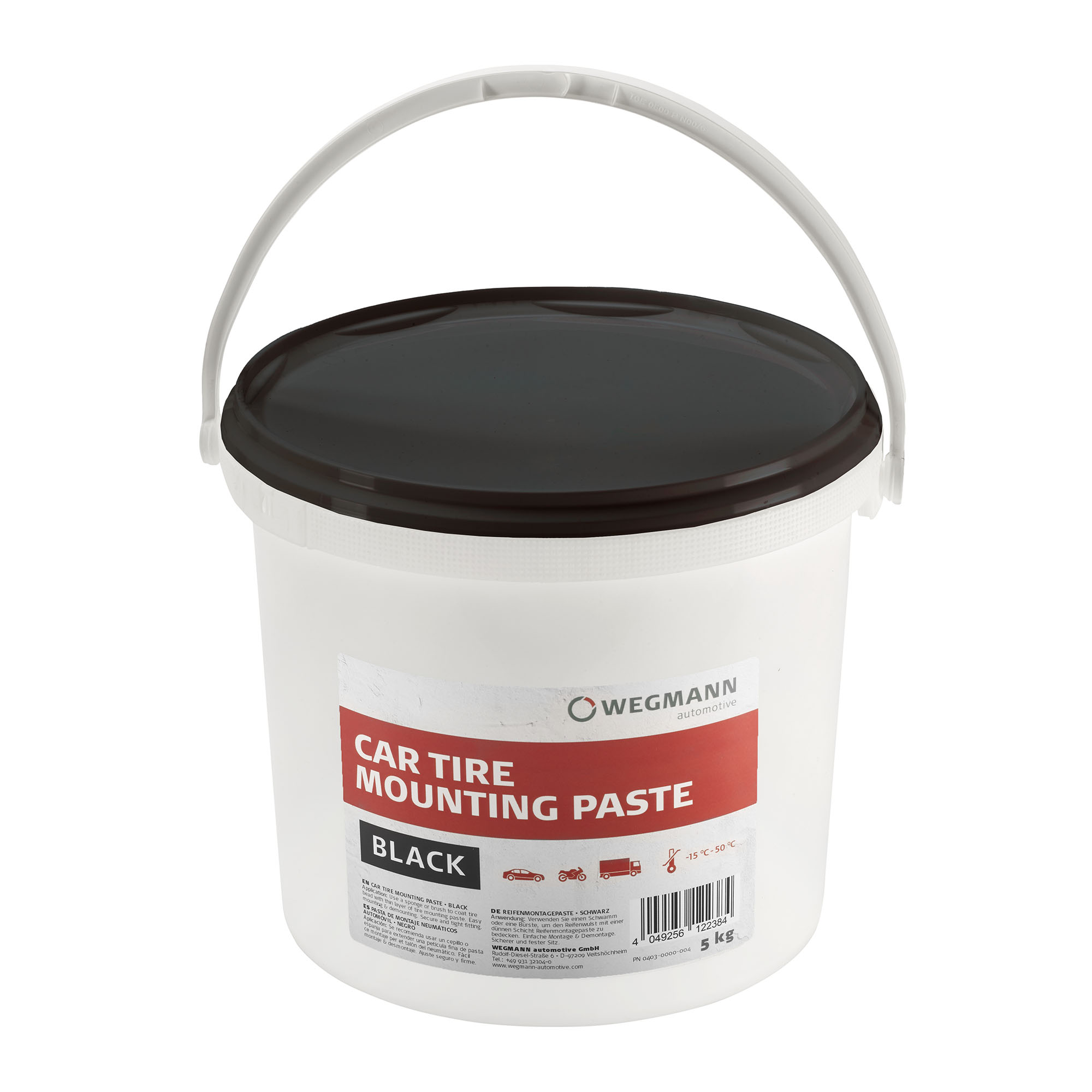 WEGMANN Pâte de montage de pneus 5kg noir