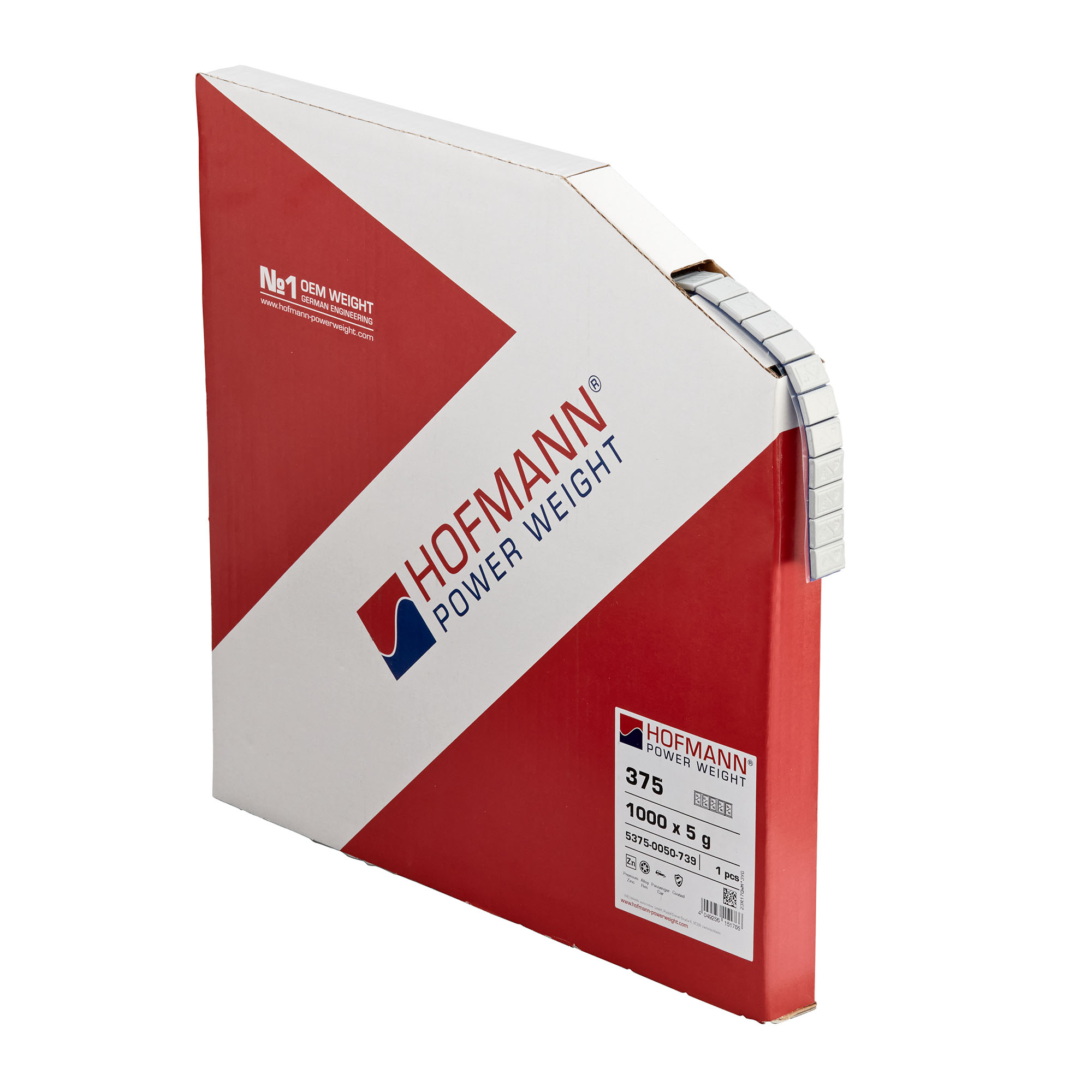HOFMANN POWER WEIGHT-PKW-Gewichterolle HPW 375, 5kg, silber-5375-0050-739
