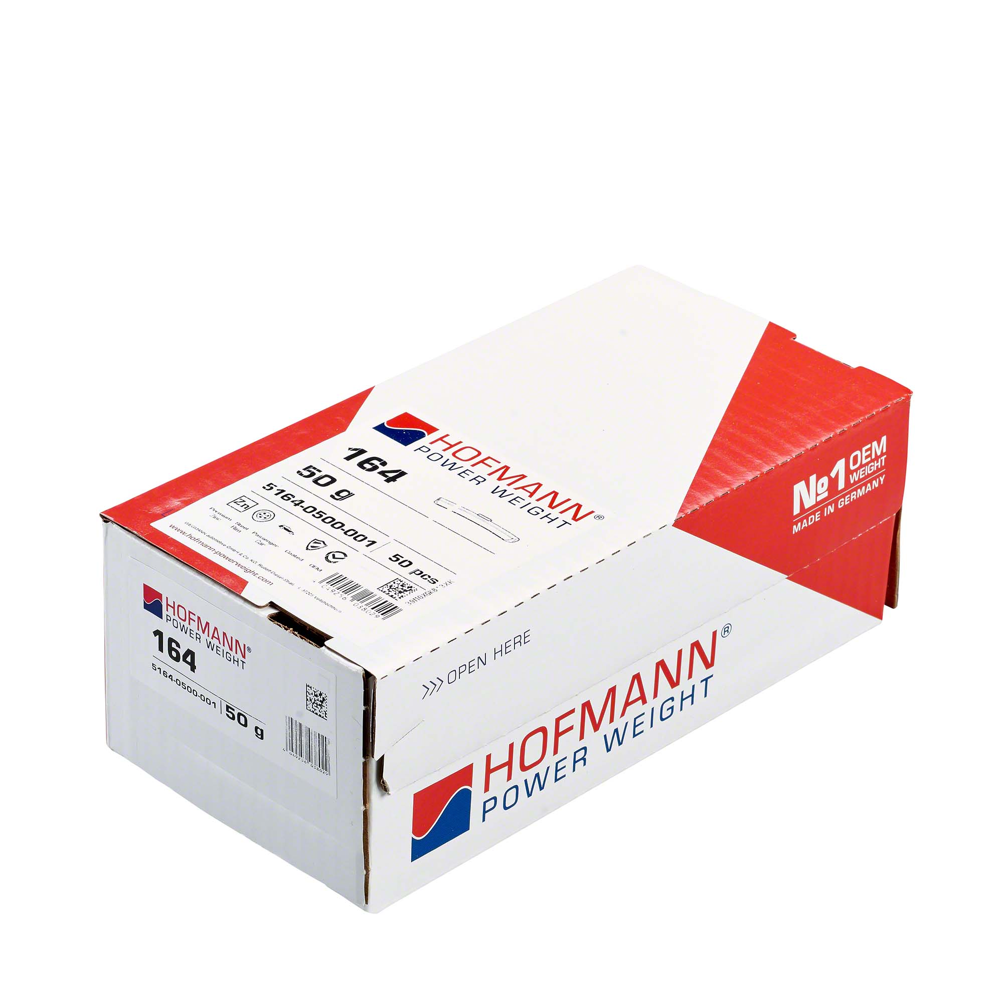 HOFMANN POWER WEIGHT-Schlaggewicht - Typ 164, 50g, Zink, silber-5164-0500-001