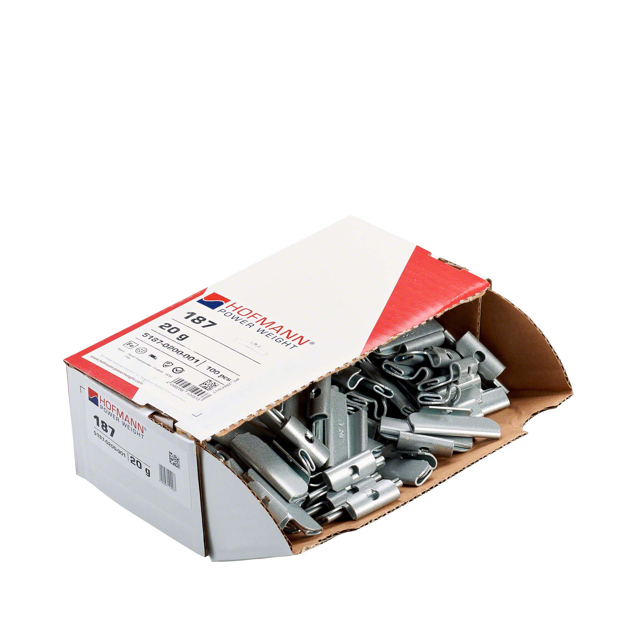 HOFMANN POWER WEIGHT-Schlaggewicht - Typ 187, 20g, Stahl, silber-5187-0200-001