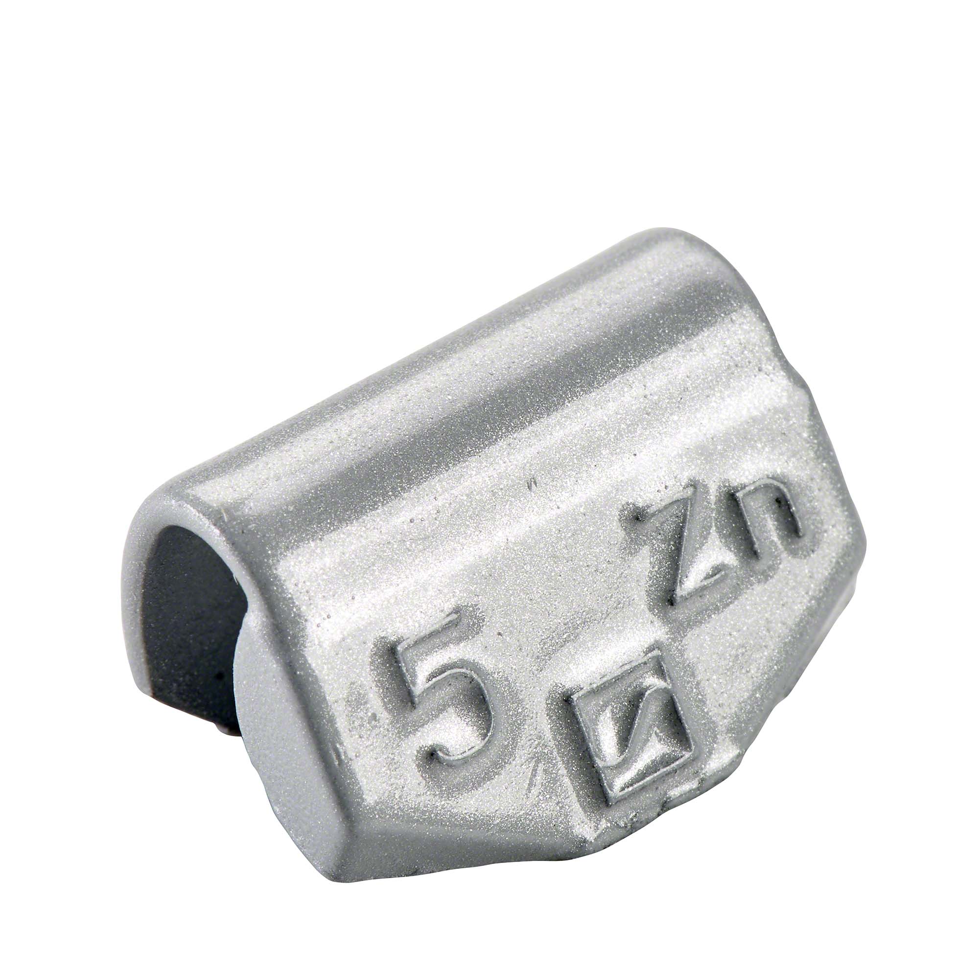 knock-on weight - Typ 664, 5 g, zinc, silver