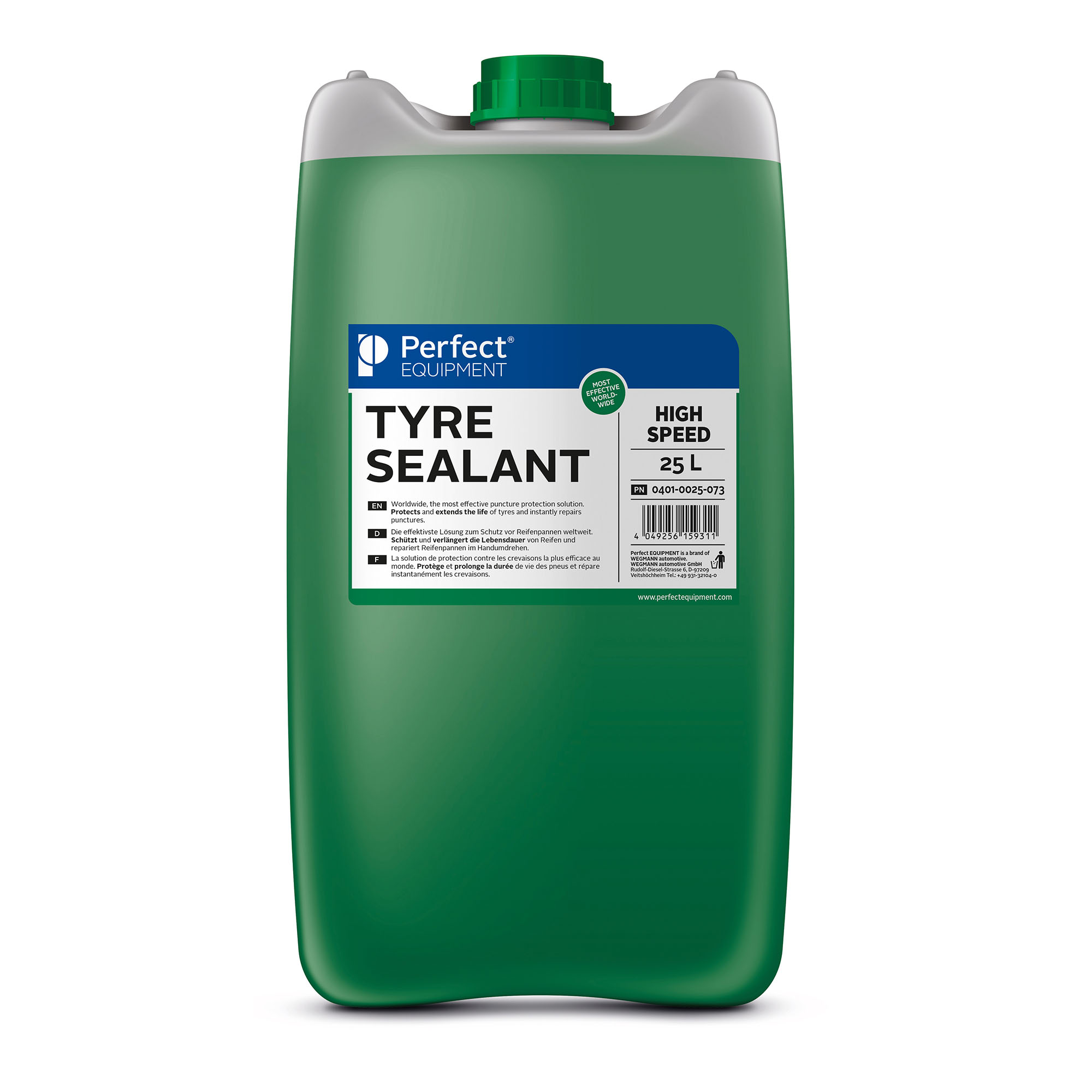 Tyre sealant - High Speed, 25l, container
