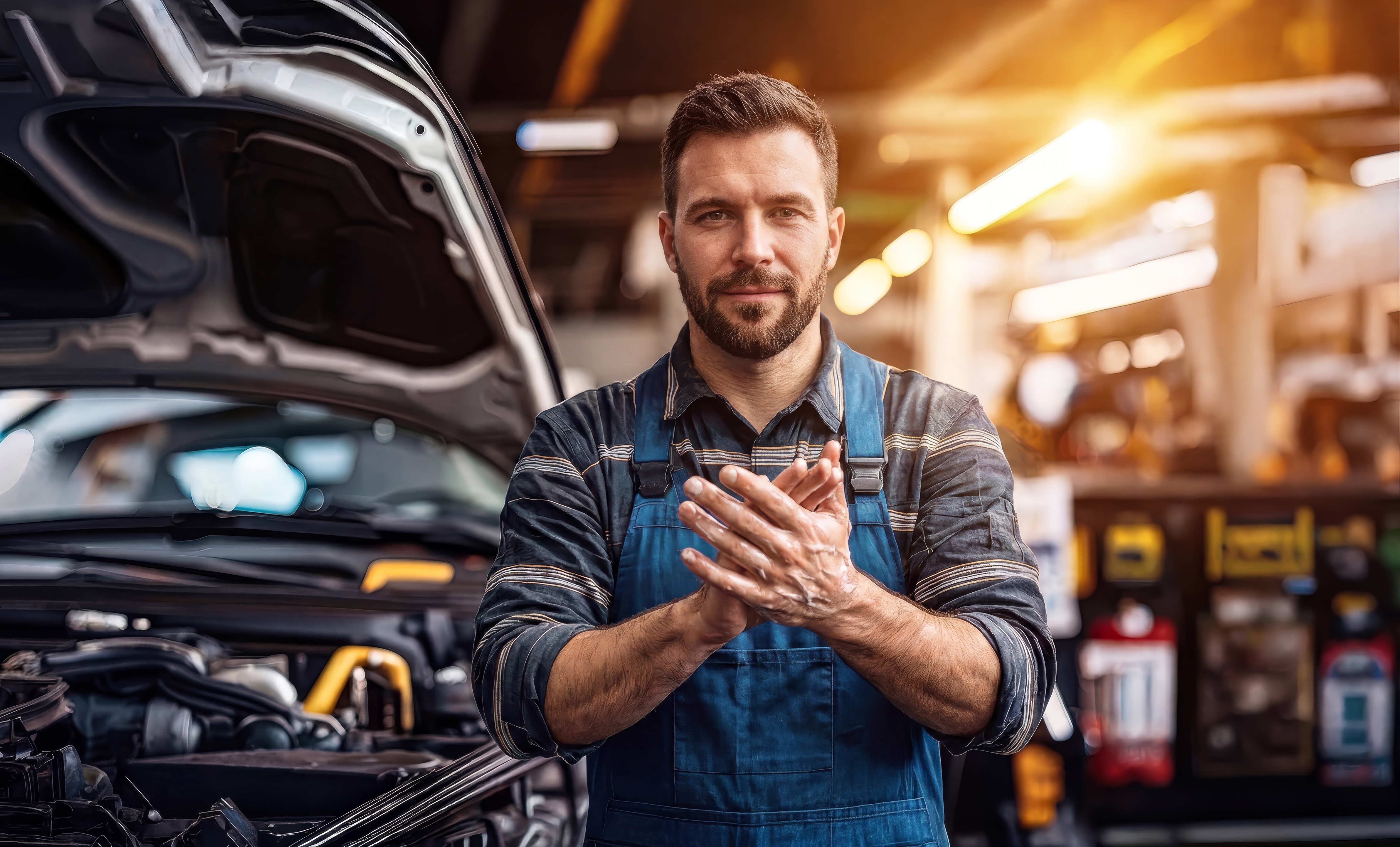 Handpflege in der Werkstatt