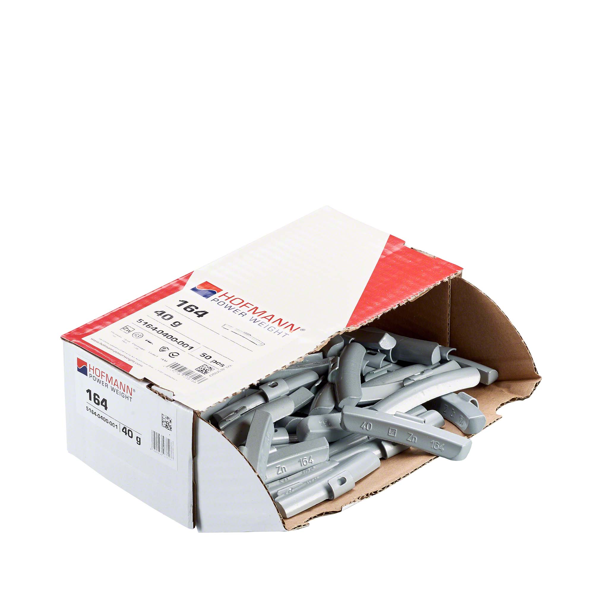 HOFMANN POWER WEIGHT-Schlaggewicht - Typ 164, 40g, Zink, silber-5164-0400-001