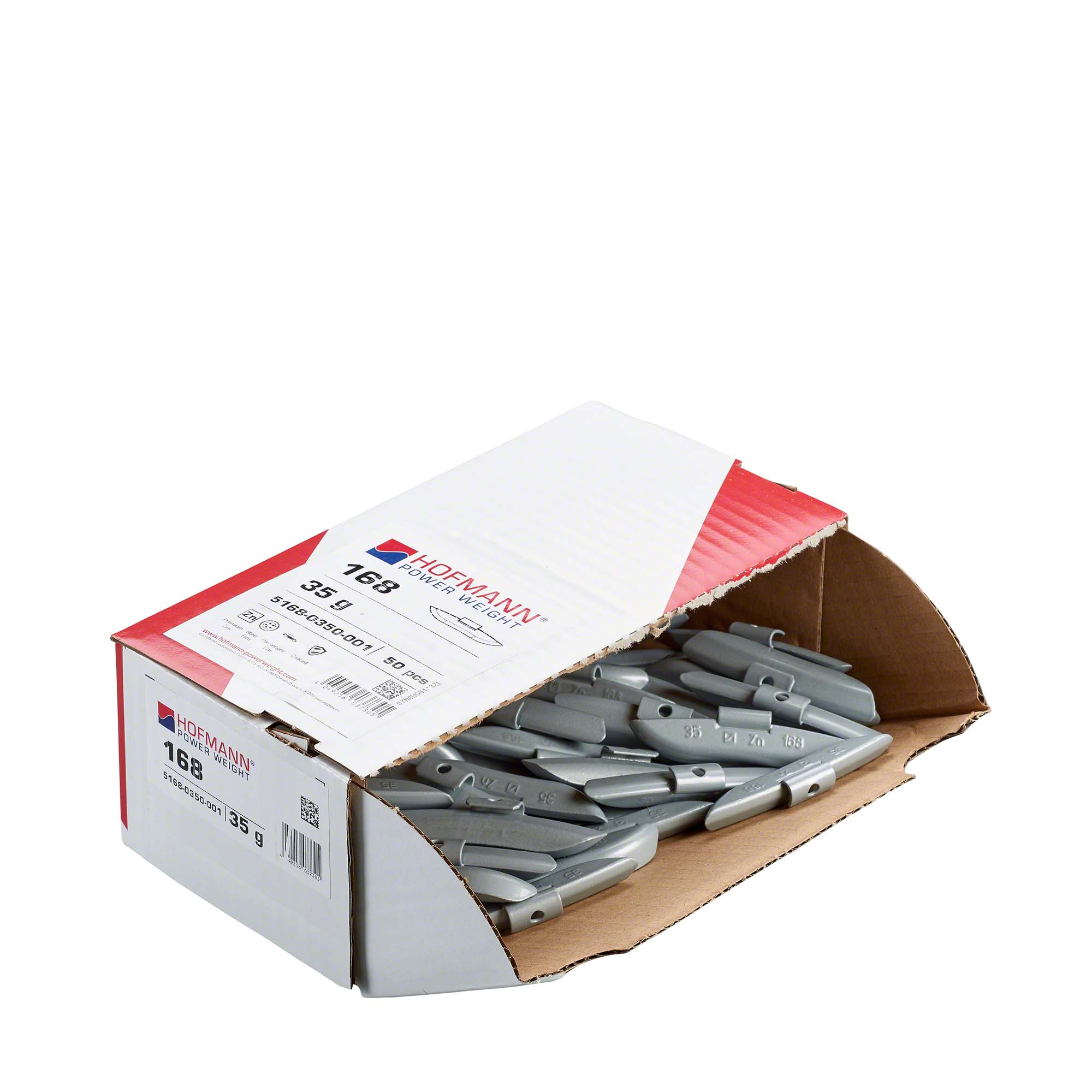 HOFMANN POWER WEIGHT-Schlaggewicht - Typ 168, 35g, Zink, silber-5168-0350-001