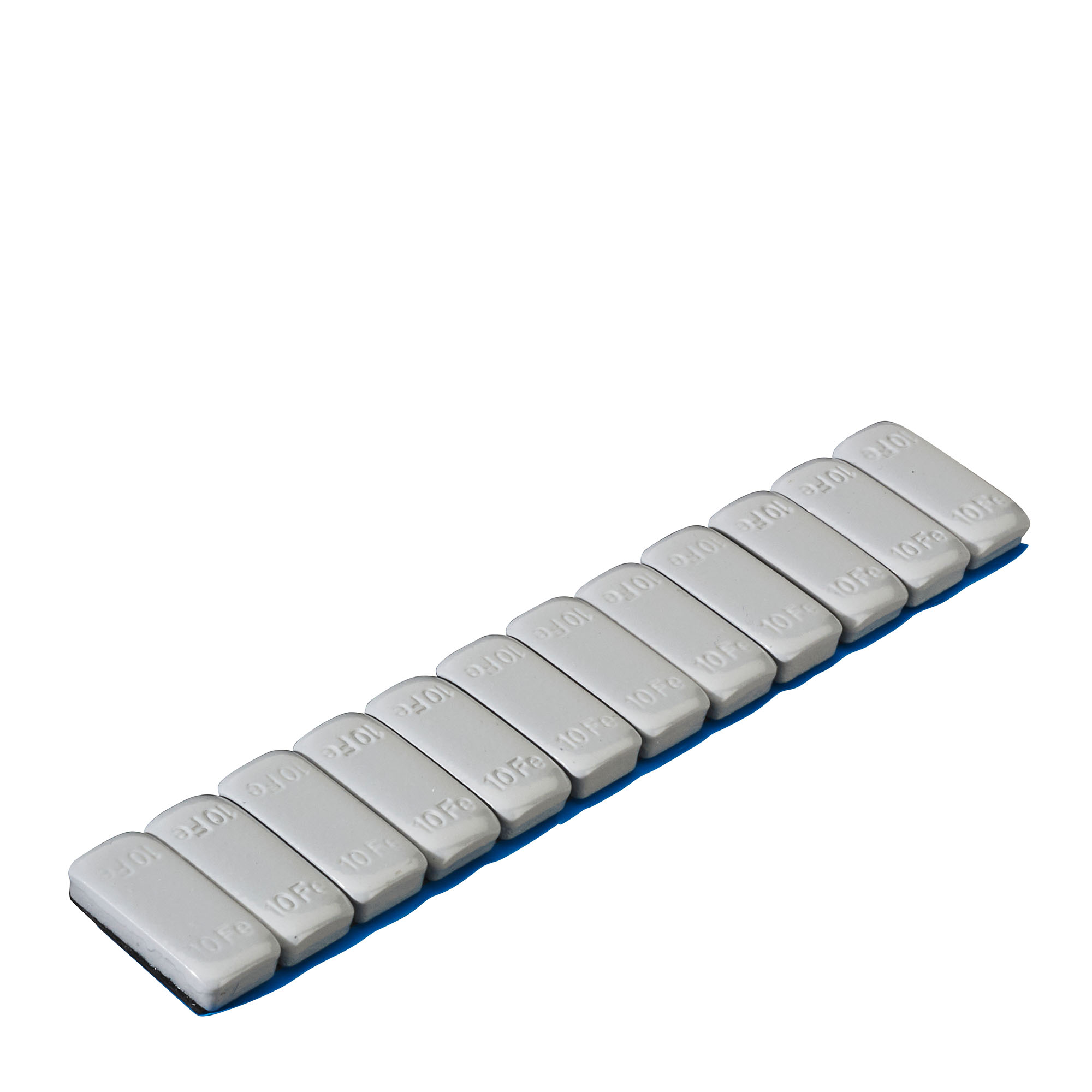 Adhesive weight - type 548, 120 g, steel, silver
