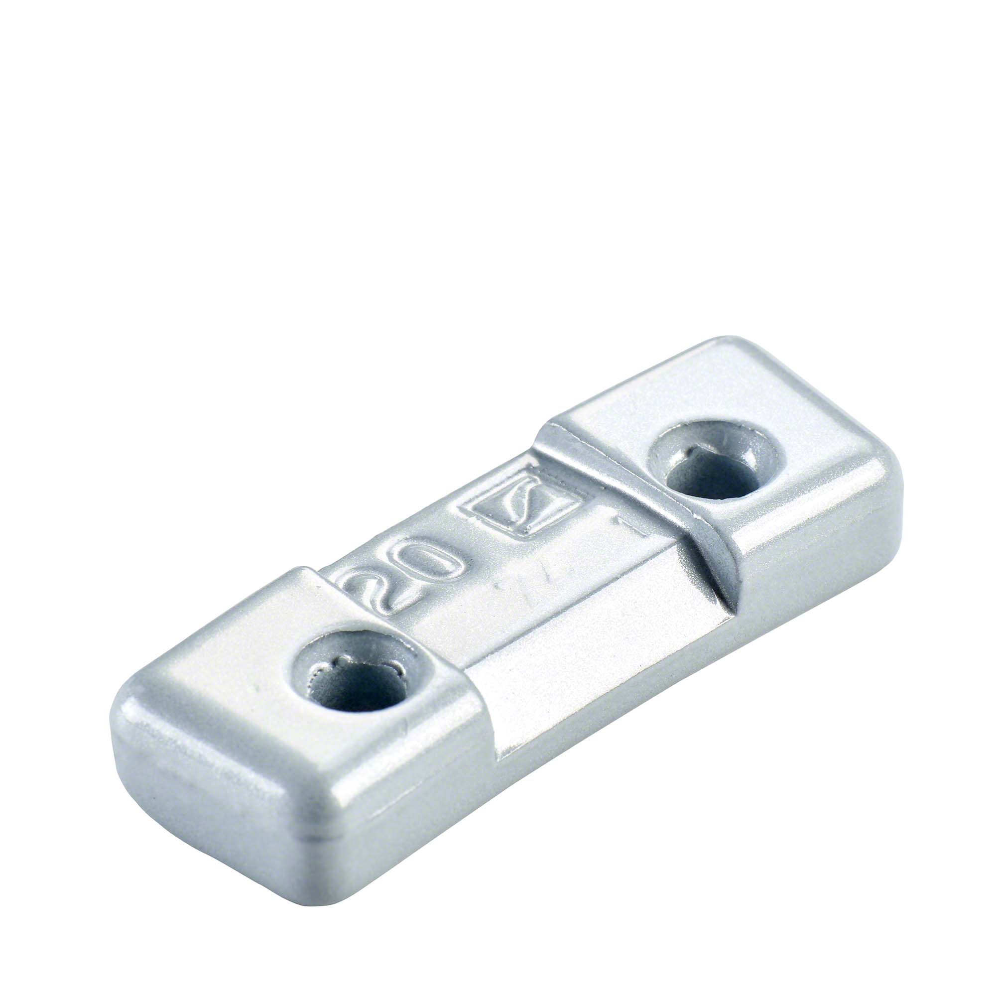 HOFMANN POWER WEIGHT-Sicherheitsgewicht - Typ 274, 20 g, Zink, Silber-5274-0200-001