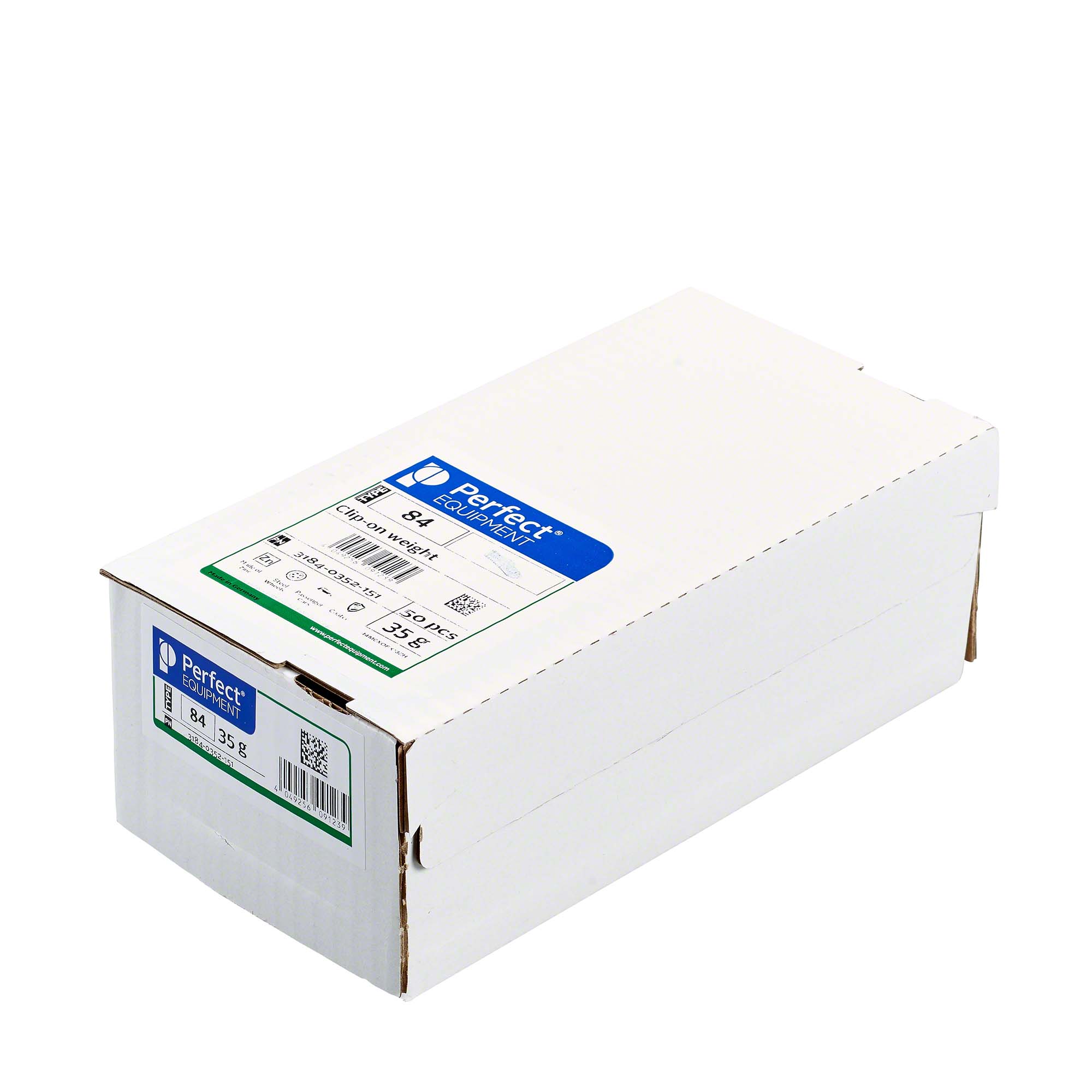 Perfect EQUIPMENT-Schlaggewicht - Typ 84, 35g, Zink, silber-3184-0352-151