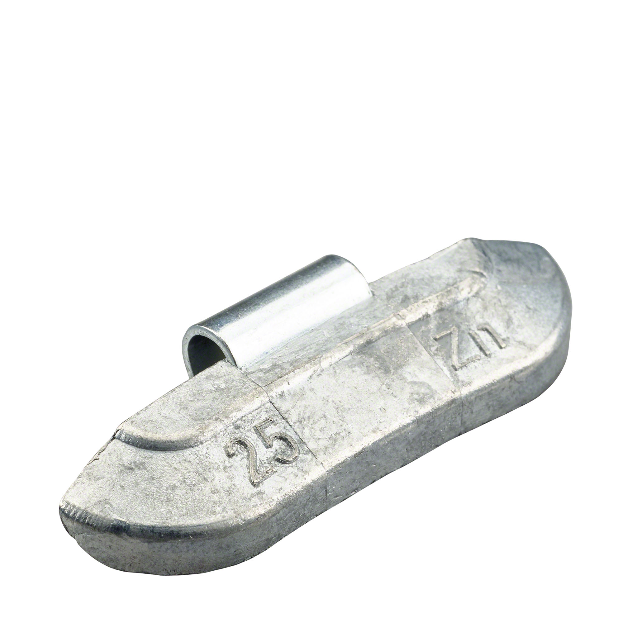 -100× Schlaggewicht Remog -Typ ZG18- - Typ ZG18, 25 g, Zink, Silber-4142-0252-001