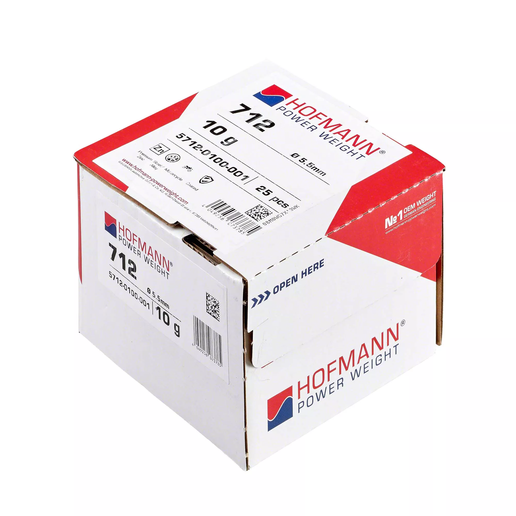 HOFMANN POWER WEIGHT-Speichengewicht - Typ 712, 10 g, Zink-5712-0100-001