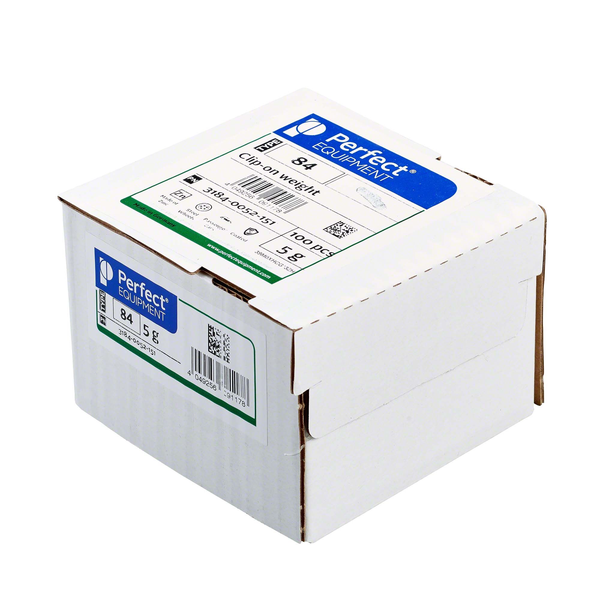 Perfect EQUIPMENT-Schlaggewicht - Typ 84, 5g, Zink, silber-3184-0052-151