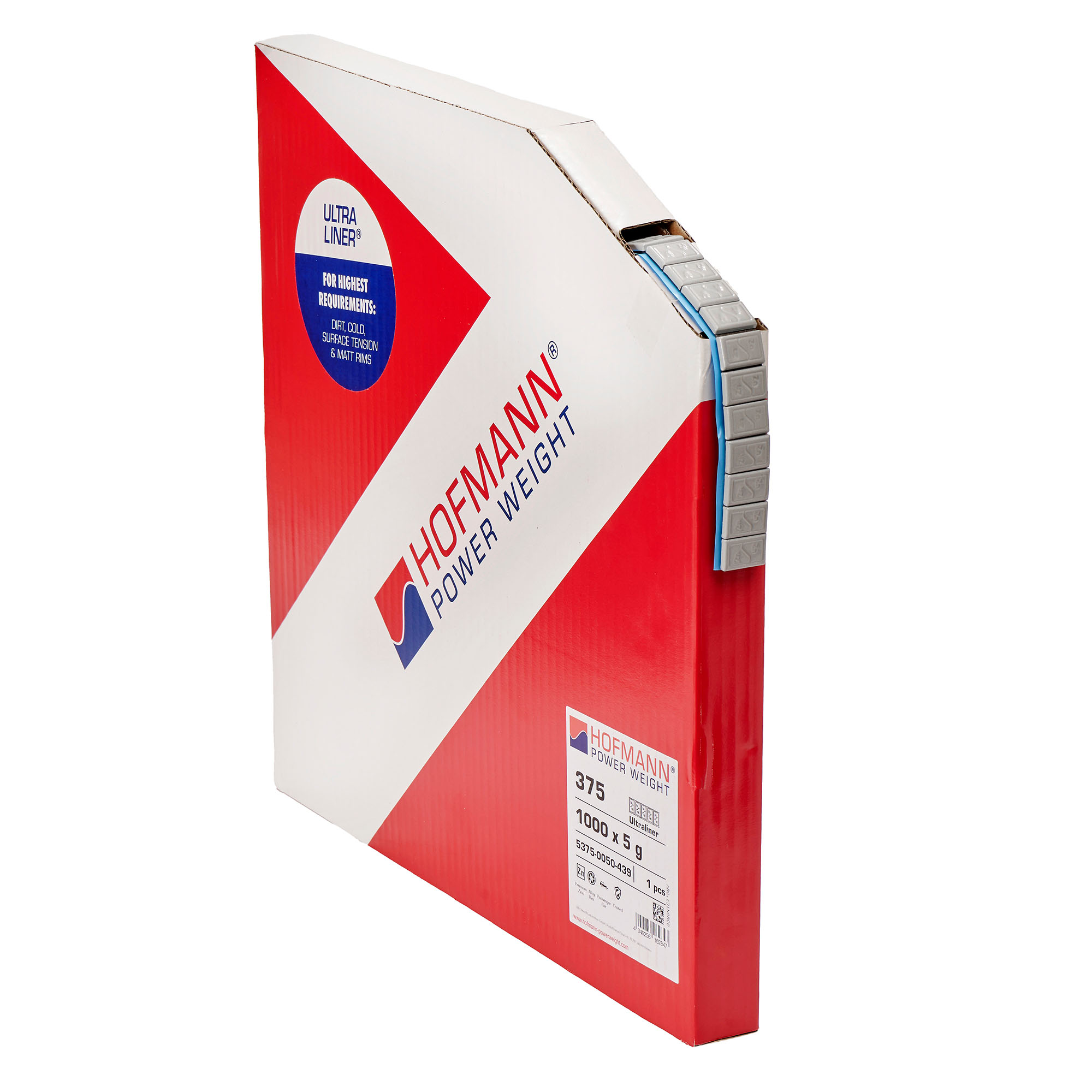 GEWICHTEROLLE 375, ULTRALINER, 5KG, SILBER