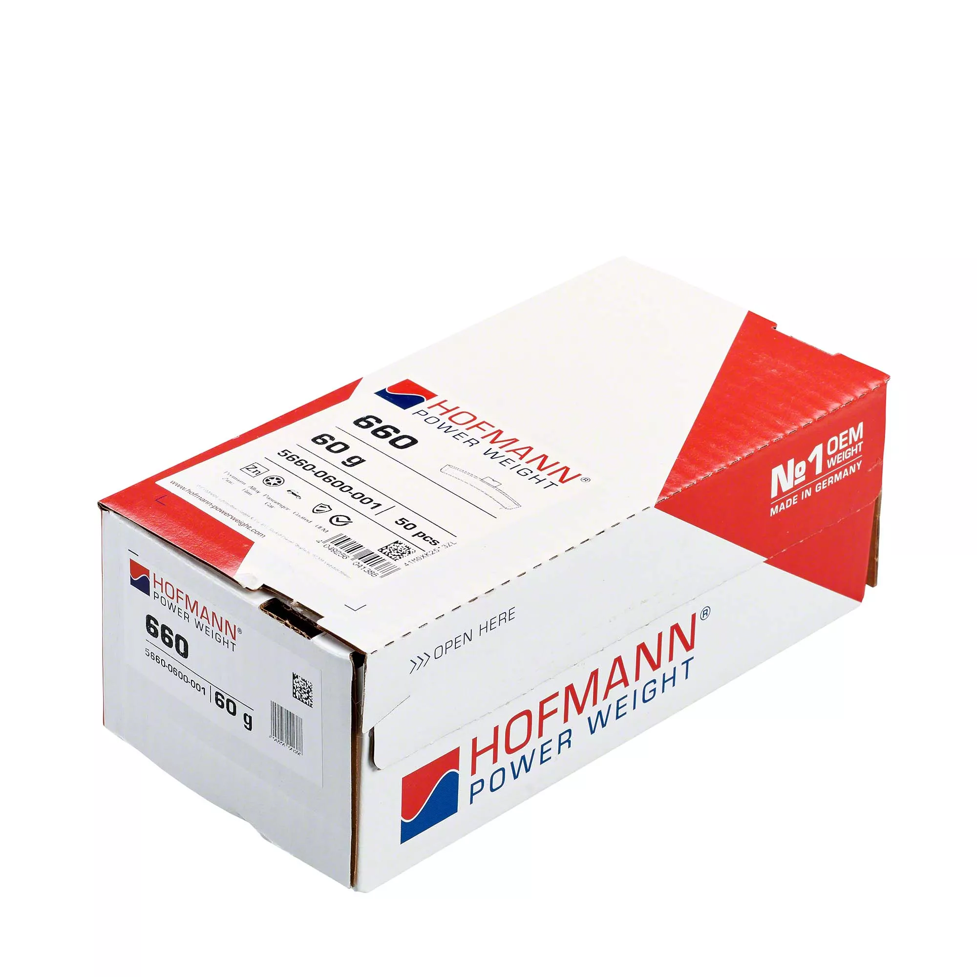 HOFMANN POWER WEIGHT-Schlaggewicht - Typ 660, 60g, Zink, silber-5660-0600-001