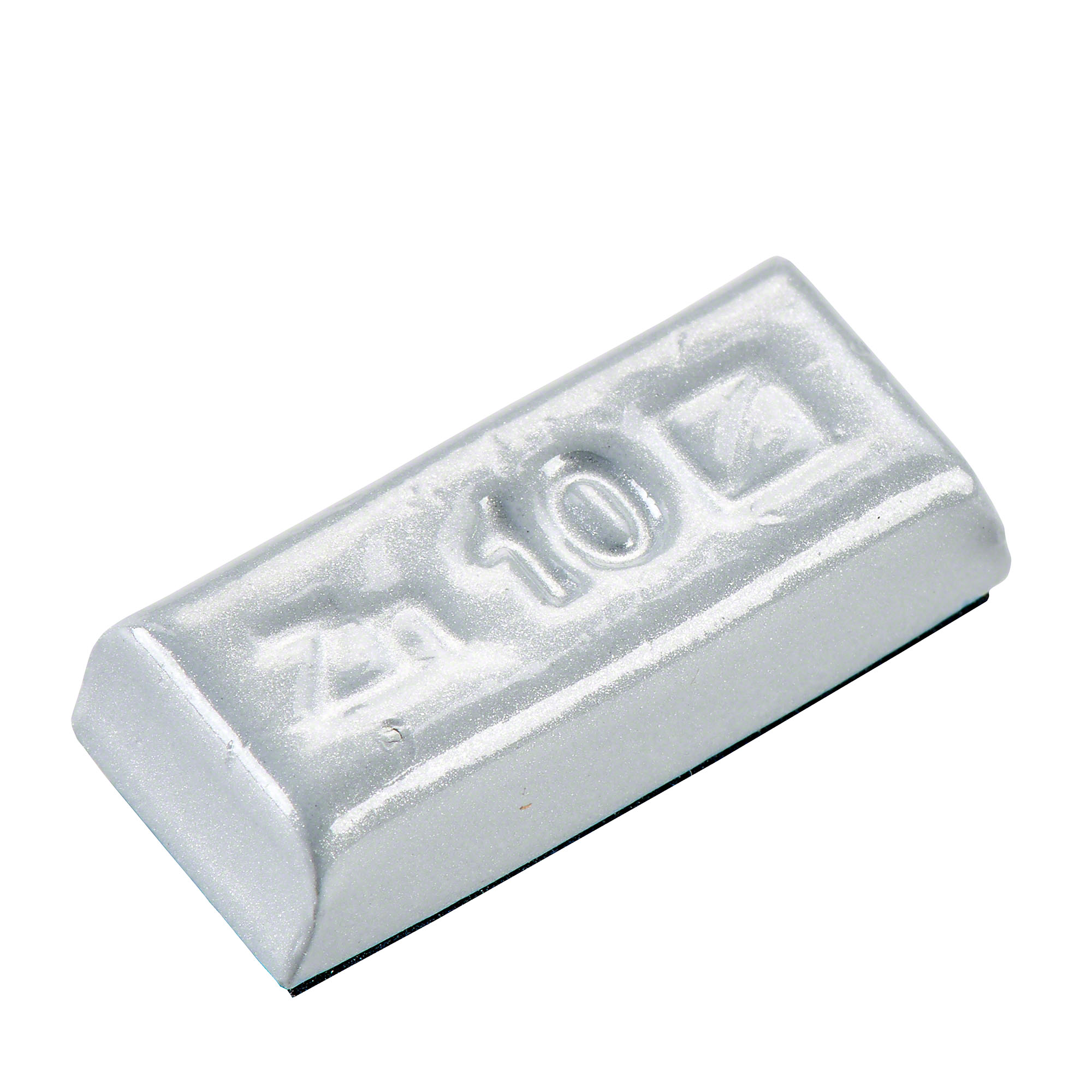 adhesive weight - Typ 799, 10 g, zinc, silver