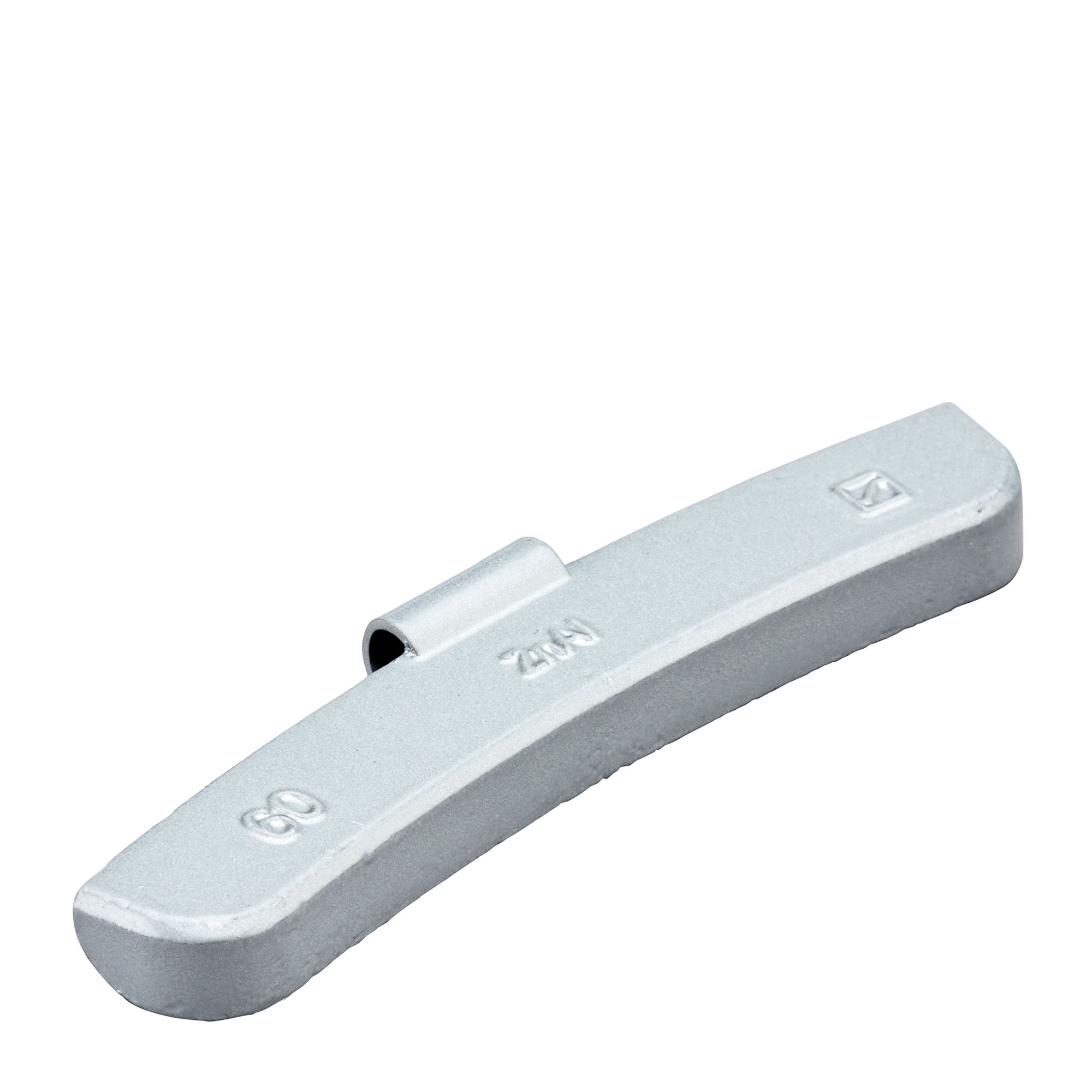contrapesa de clip - tipo 189, 60 g, zinc, plata