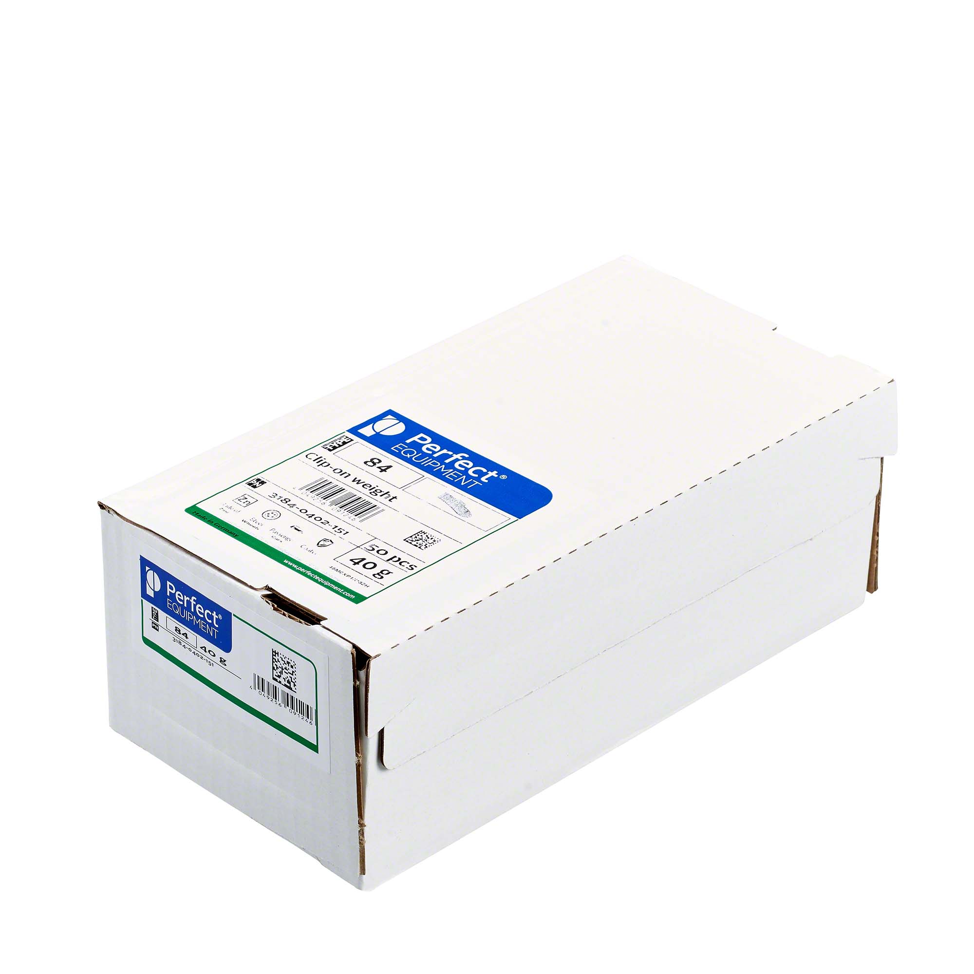 Perfect EQUIPMENT-Schlaggewicht - Typ 84, 40g, Zink, silber-3184-0402-151