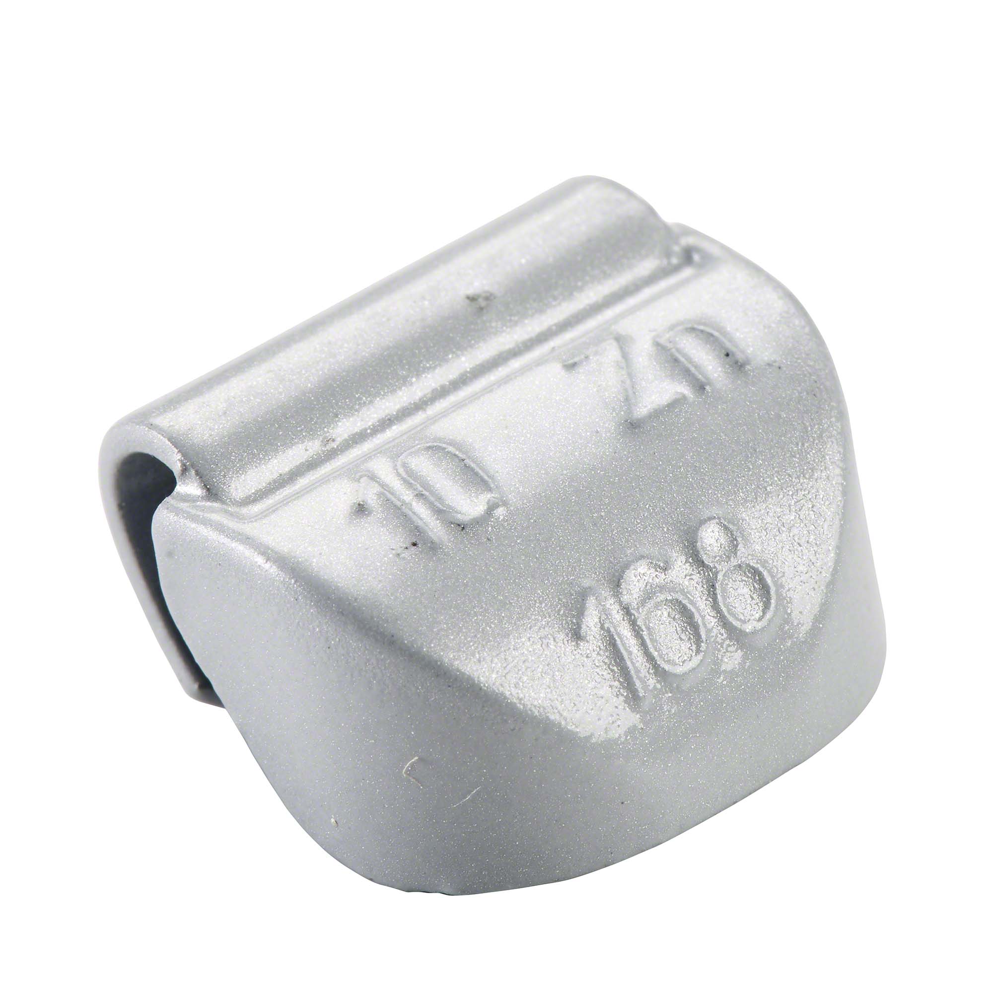 knock-on weight - Typ 168, 10 g, zinc, silver