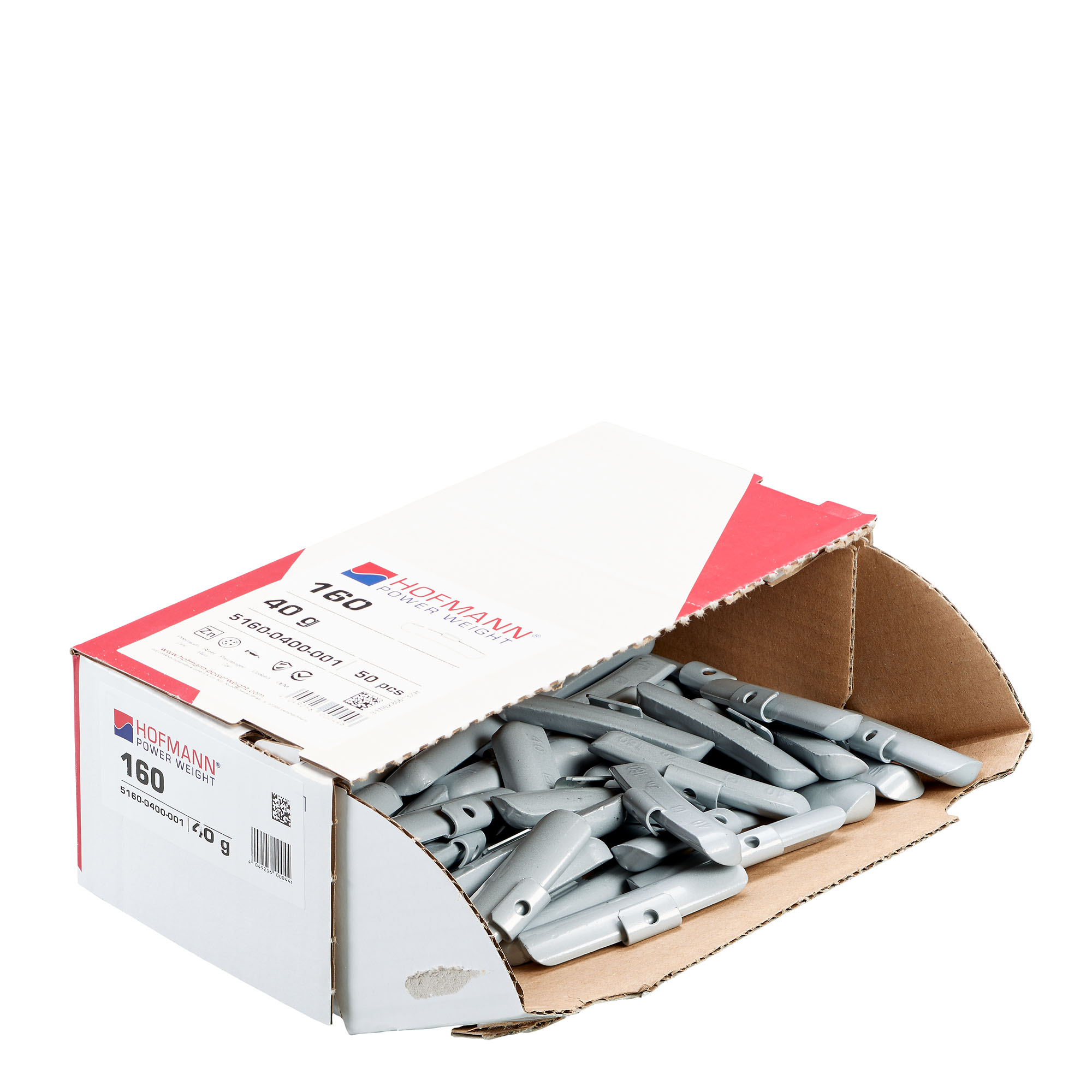 HOFMANN POWER WEIGHT-Schlaggewicht - Typ 160, 40g, Zink, silber-5160-0400-001
