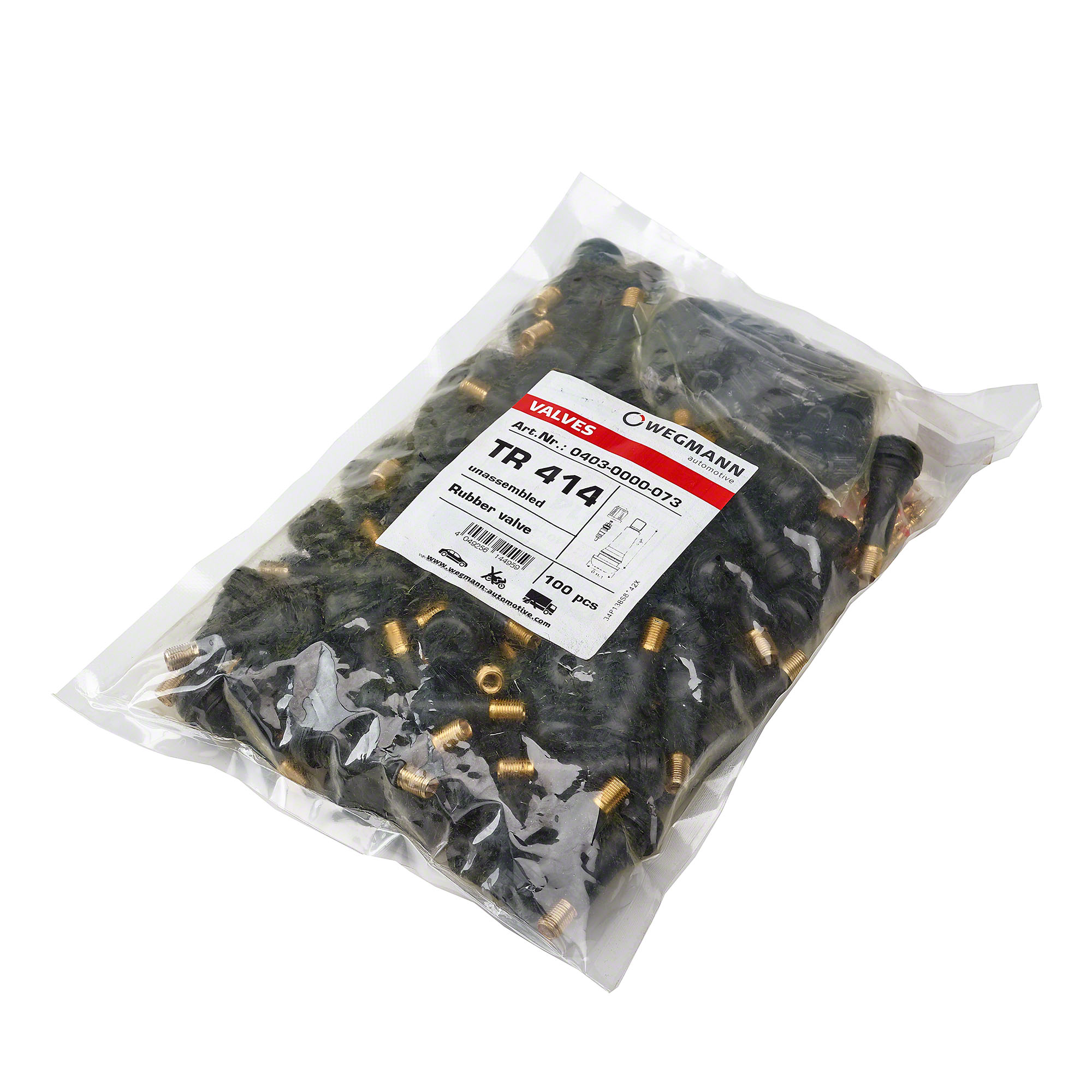 WEGMANN automotive-100× Ventil WEGMANN automotive -TR 414- snap-in, TR 414, V2.03.2, unmontiert-0403-0000-073