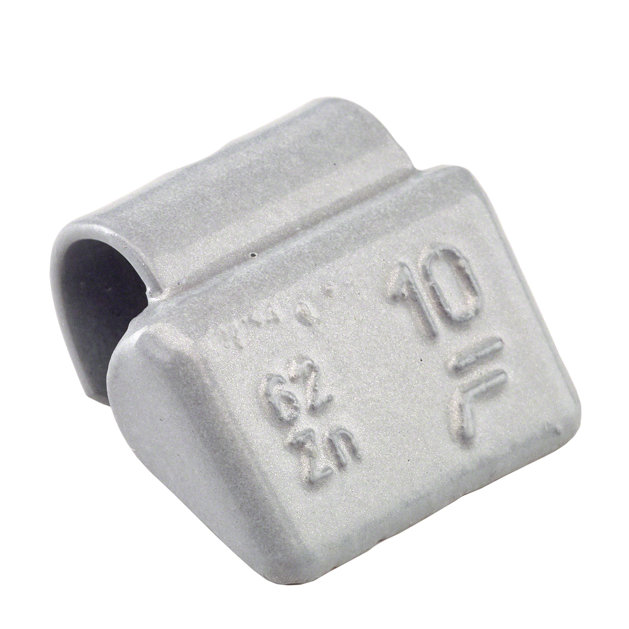 peso a molla - Typ 62, 10 g, zinco, argento