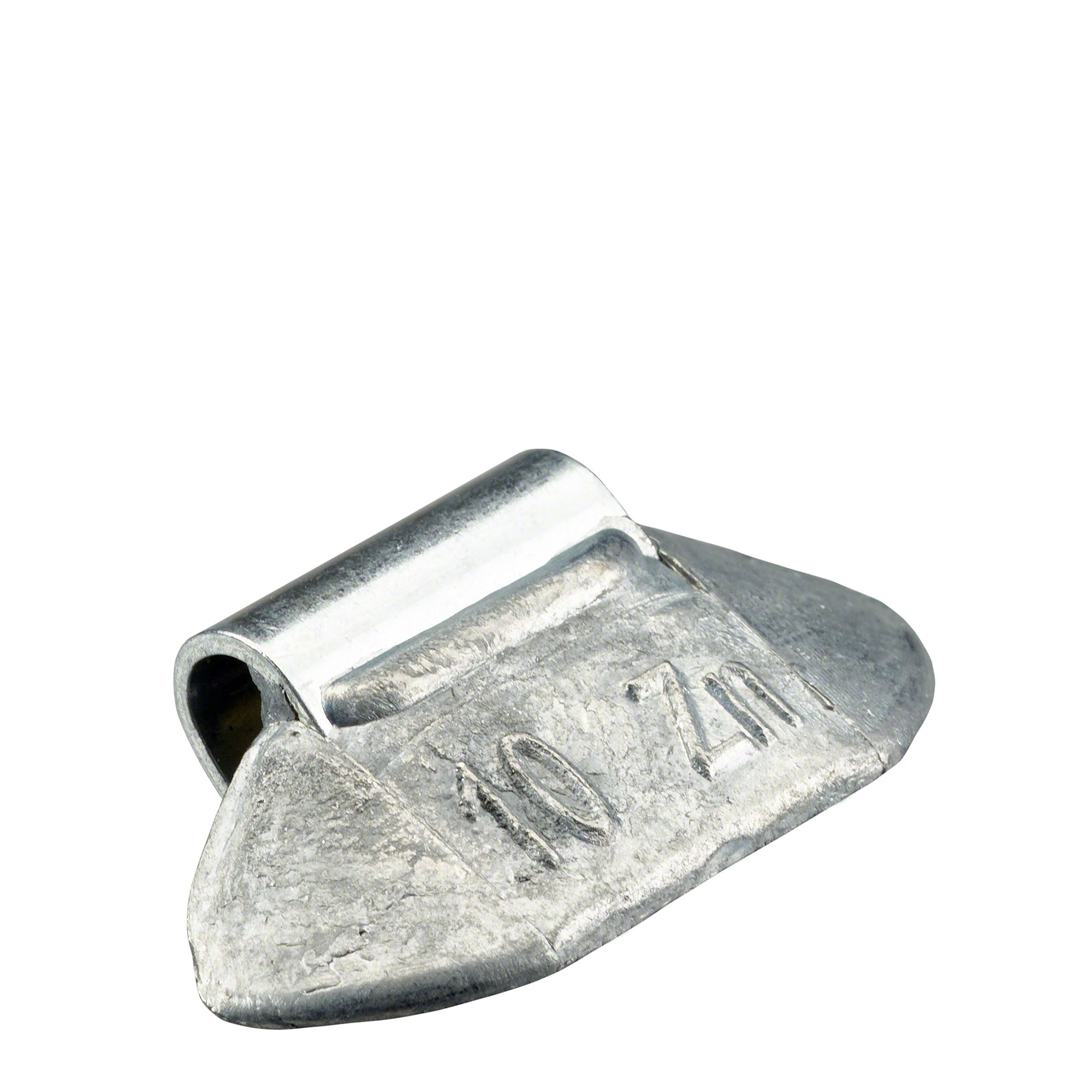 -100× Schlaggewicht Remog -Typ ZG18- - Typ ZG18, 10 g, Zink, Silber-4142-0102-001