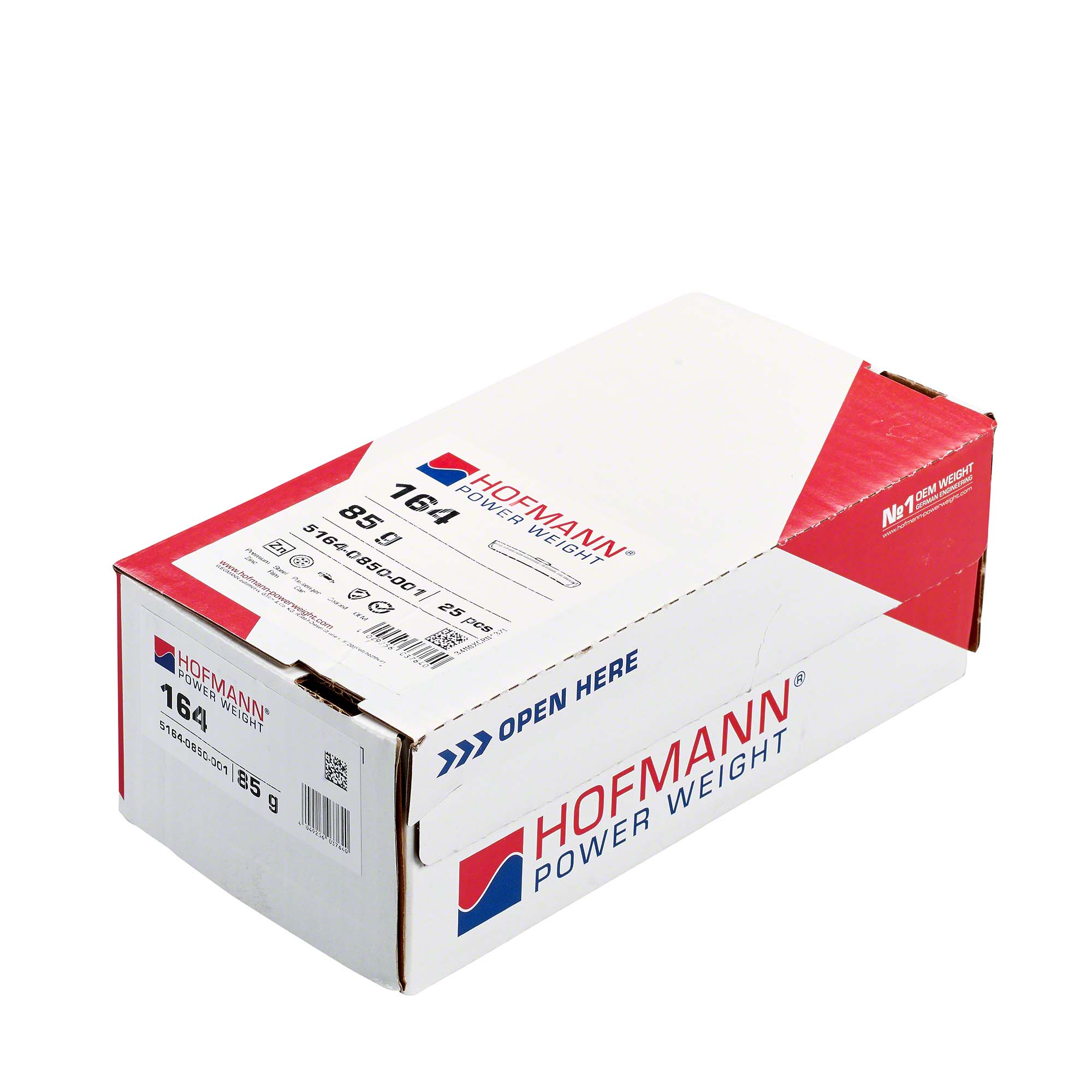 HOFMANN POWER WEIGHT-Schlaggewicht - Typ 164, 85g, Zink, silber-5164-0850-001