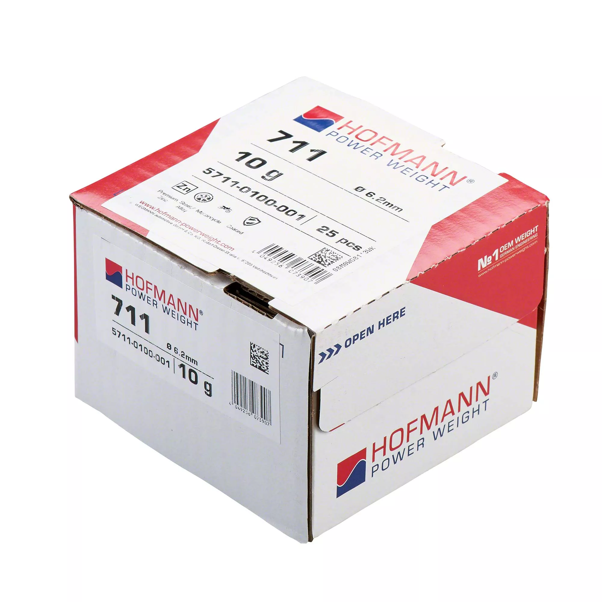 HOFMANN POWER WEIGHT-Speichengewicht - Typ 711, 10 g, Zink-5711-0100-001