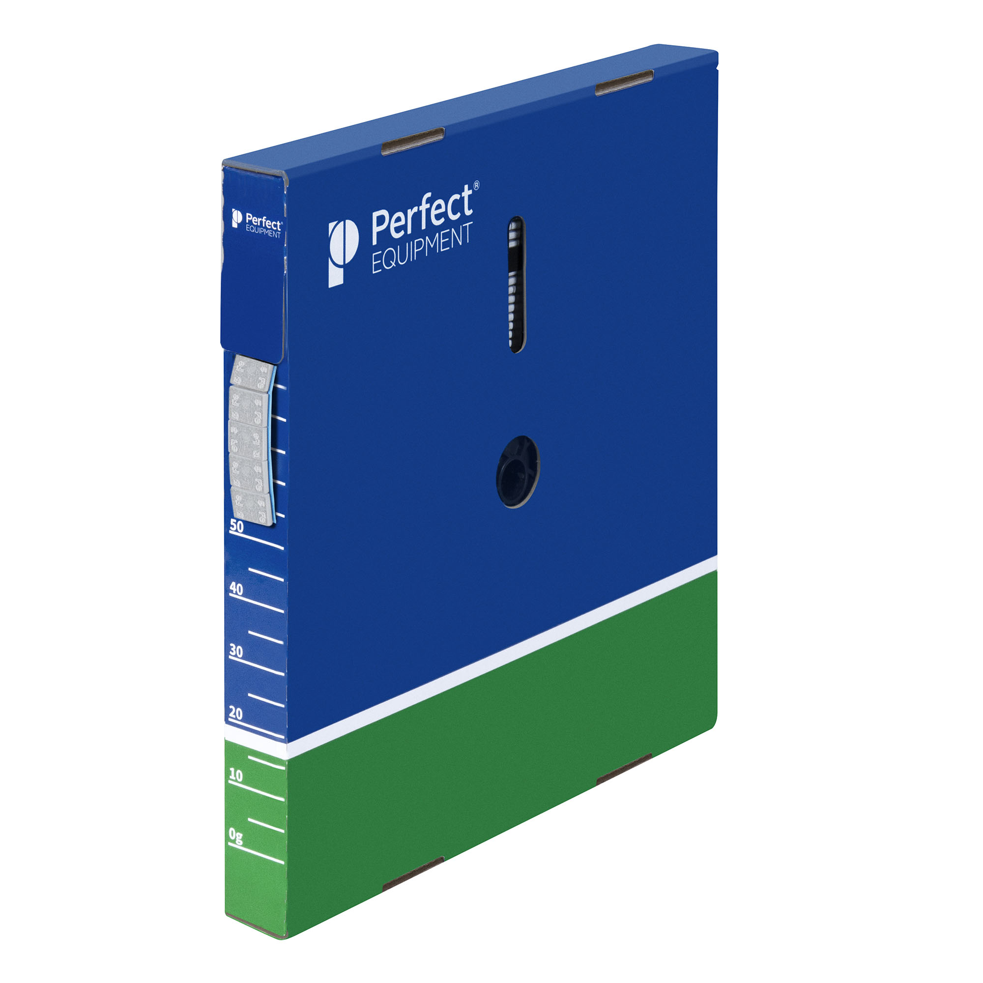 Perfect EQUIPMENT-Klebegewicht - Typ 397R, 1000×5g, Stahl, Silber-3397-0051-259