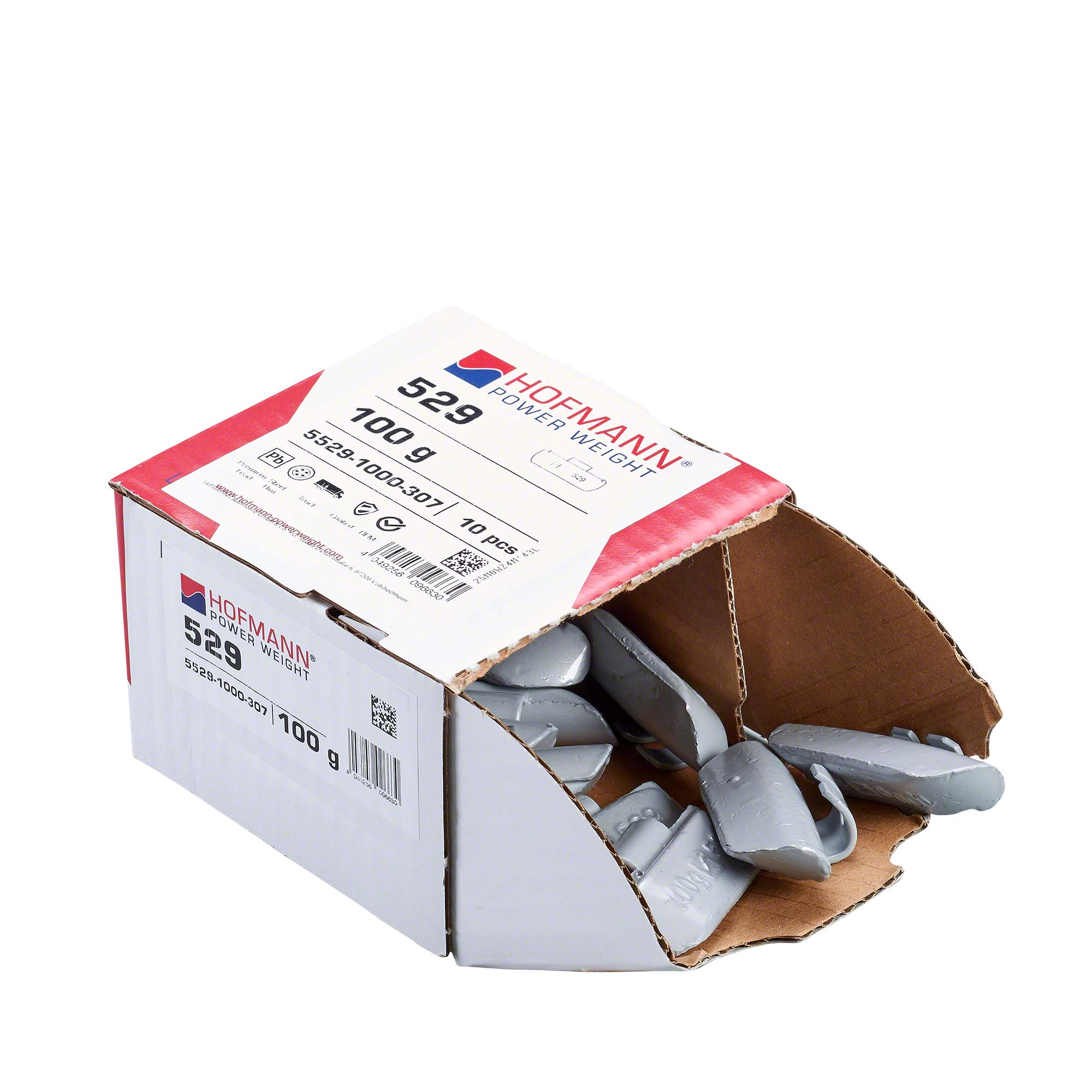 HOFMANN POWER WEIGHT-Schlaggewicht - Typ 529, 100g, Blei, silber-5529-1000-307