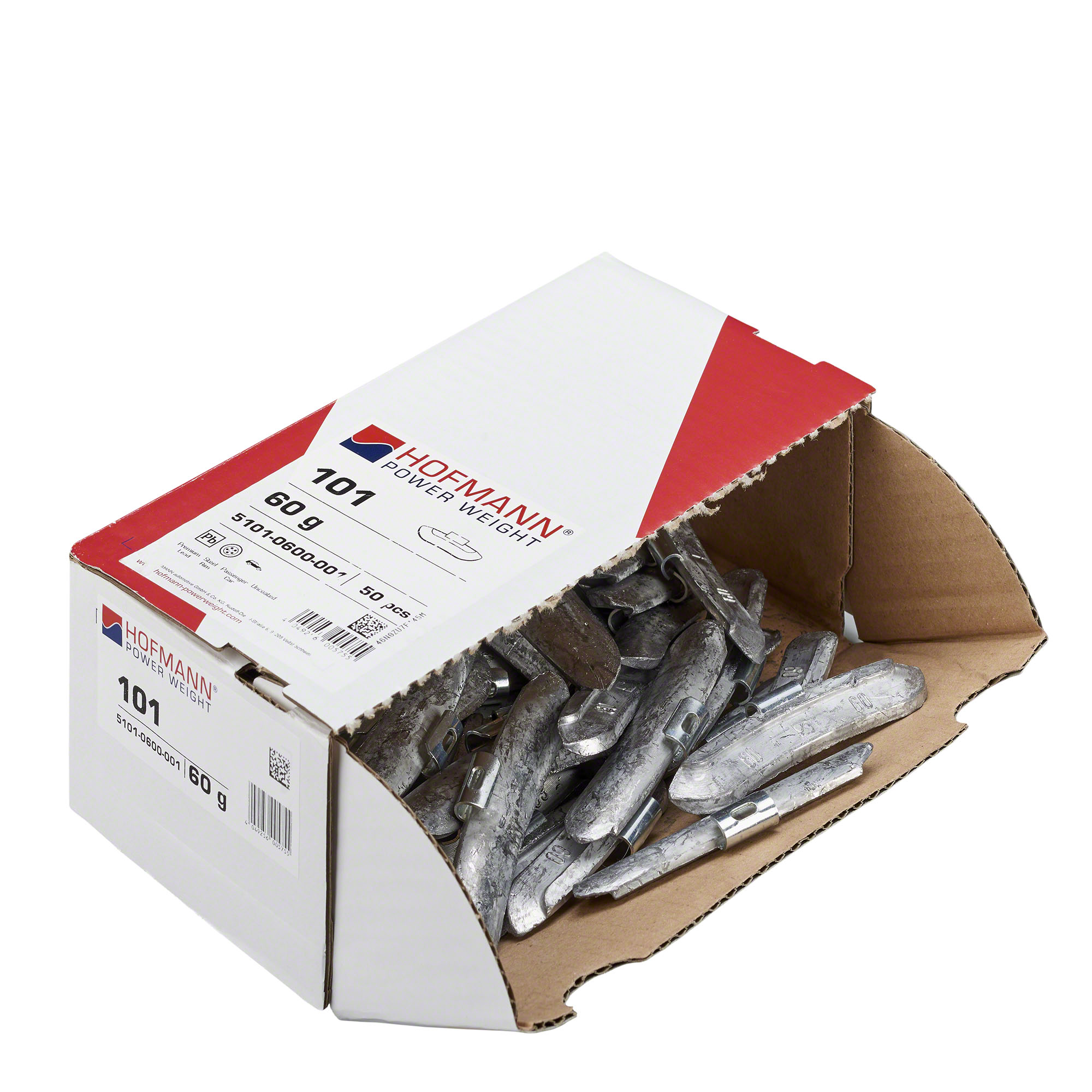HOFMANN POWER WEIGHT-Schlaggewicht - Typ 101, 60g, Blei, grau-5101-0600-001