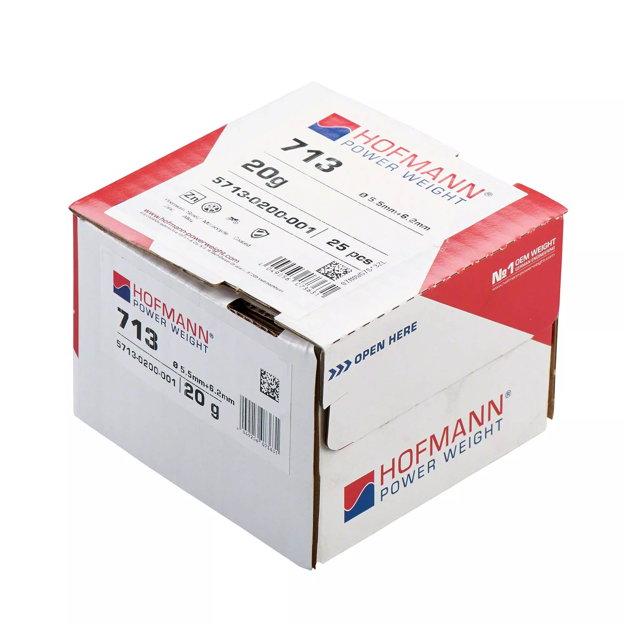 HOFMANN POWER WEIGHT-Speichengewicht - Typ 713, 20 g, Zink-5713-0200-001