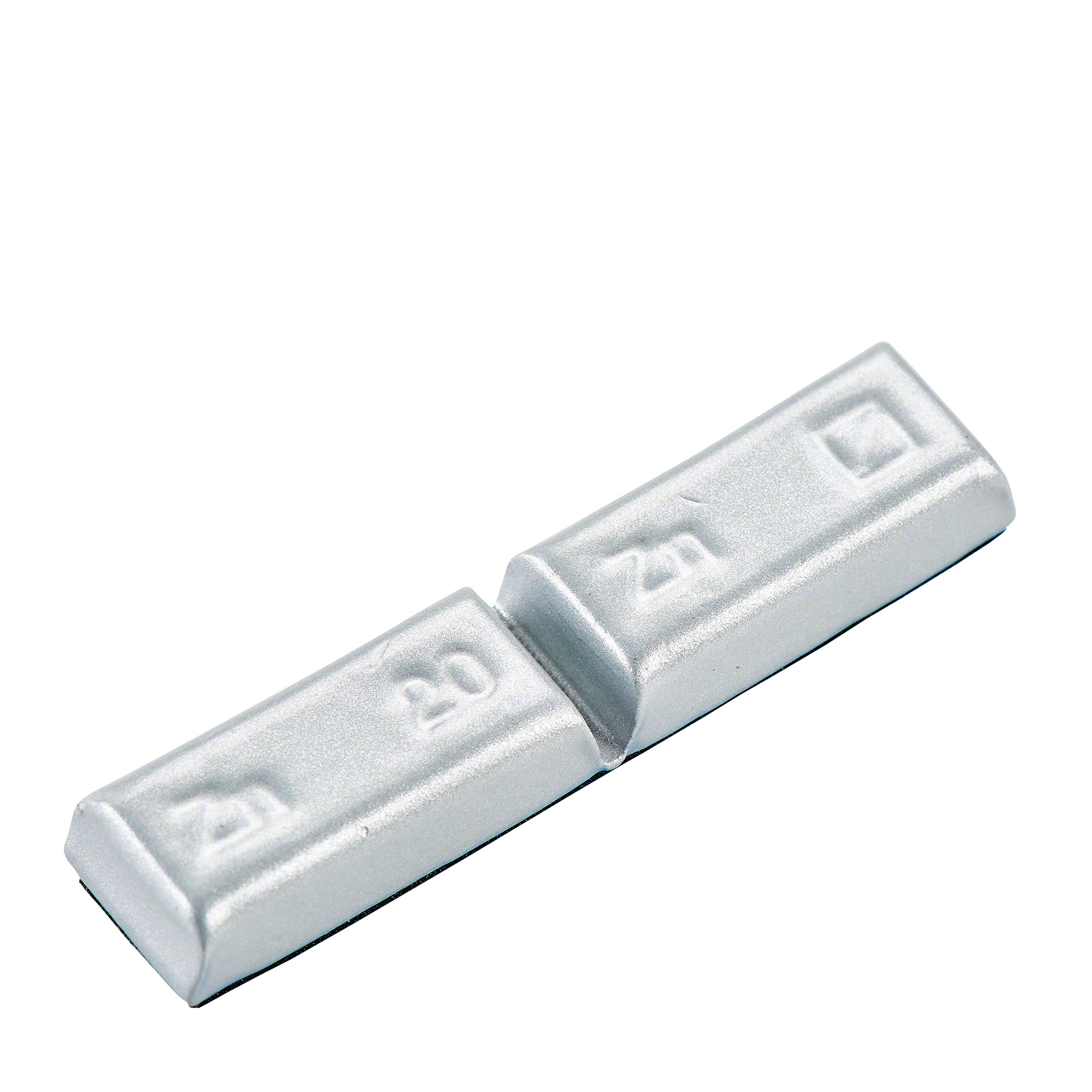 HOFMANN POWER WEIGHT-Klebegewicht - Typ 799, 20 g, Zink, Silber-5799-0200-201