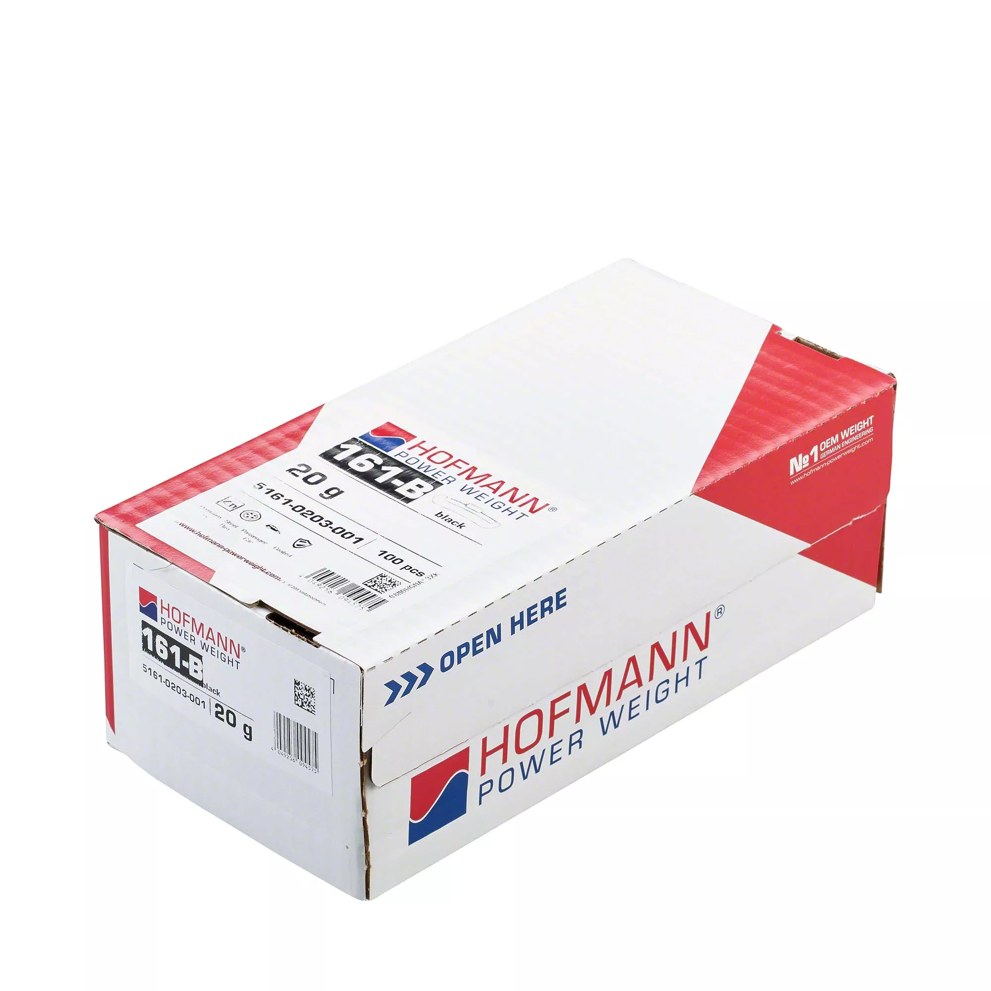 HOFMANN POWER WEIGHT-Schlaggewicht - Typ 161, 20g, Zink, schwarz-5161-0203-001