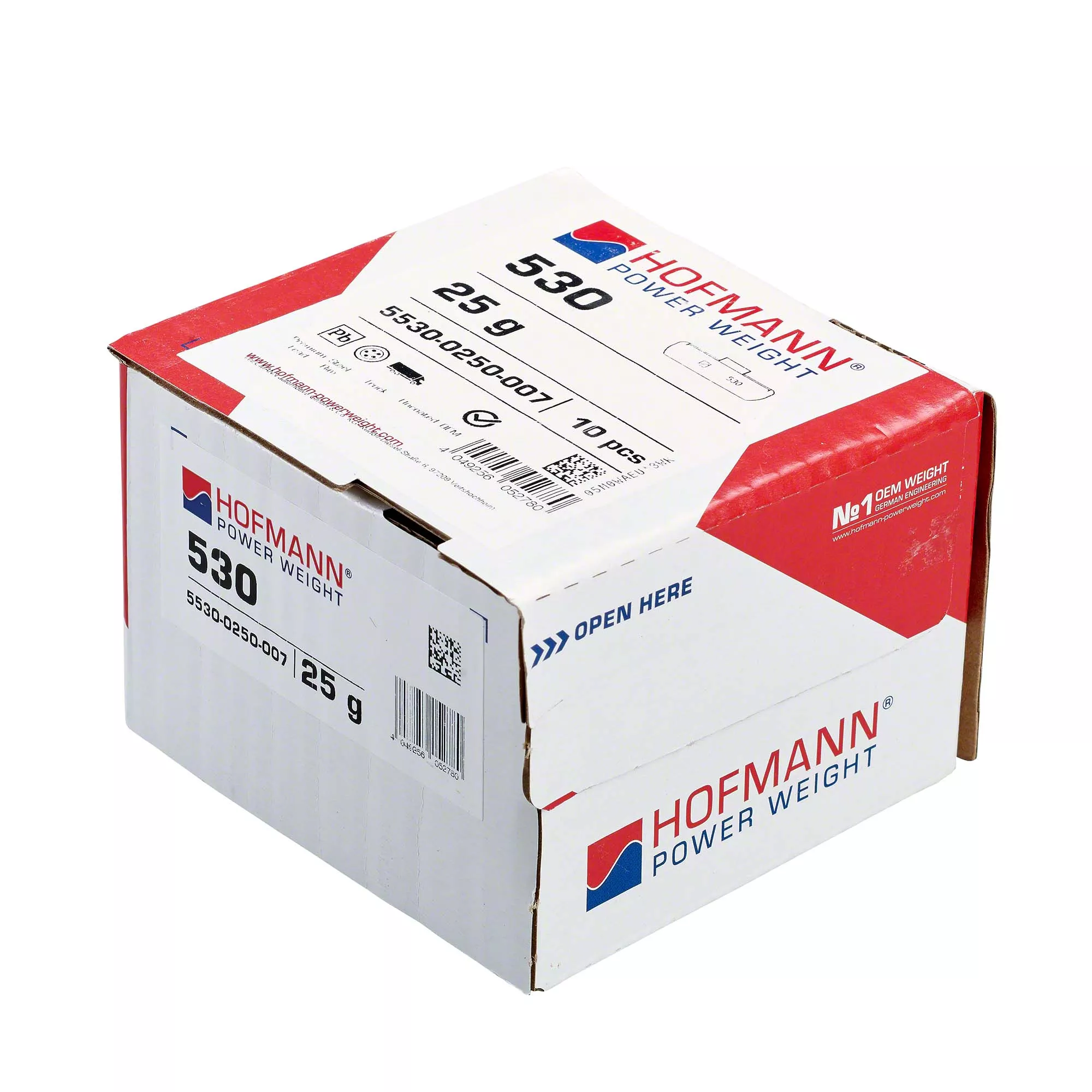 HOFMANN POWER WEIGHT-Schlaggewicht - Typ 530, 25 g, Blei, Grau-5530-0250-007