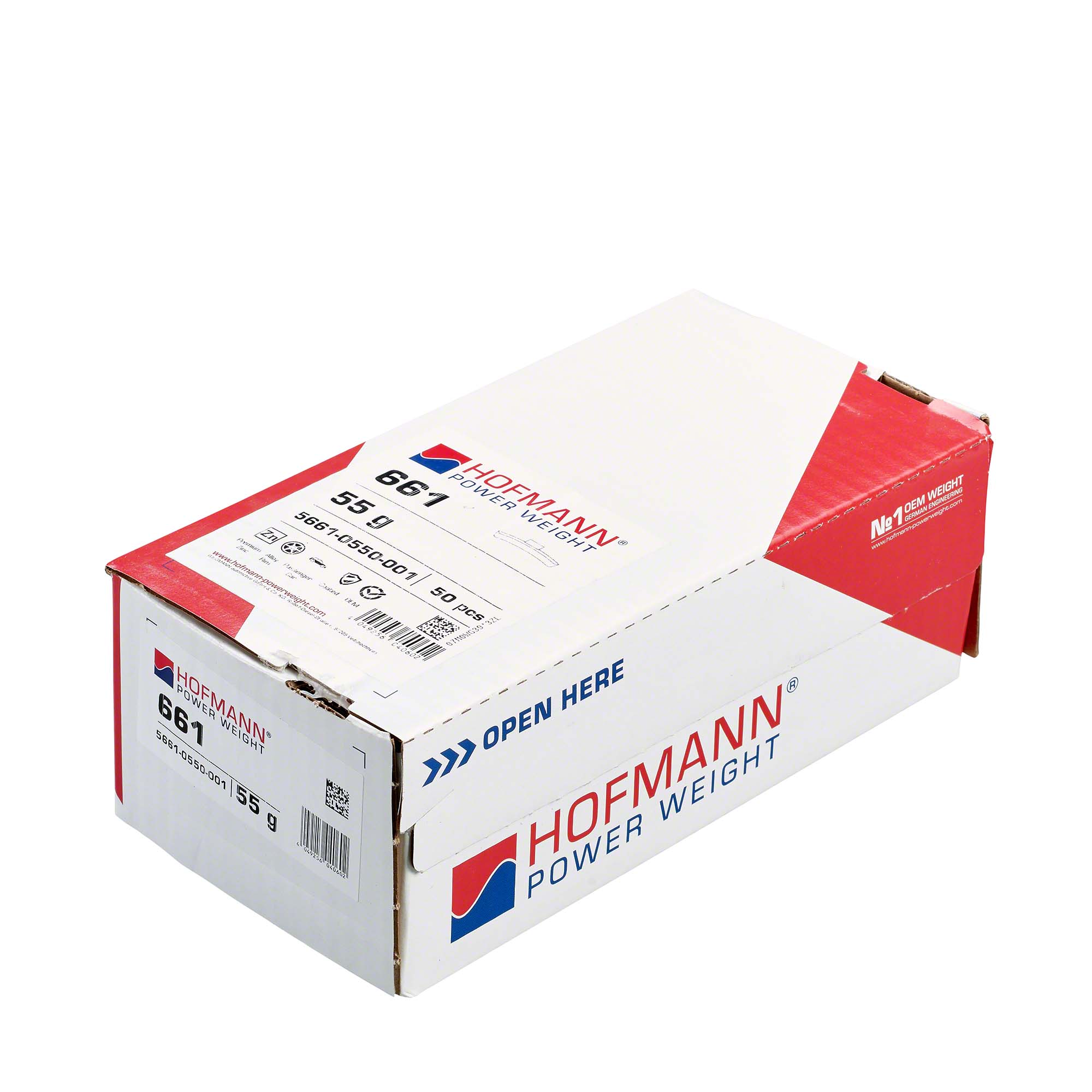 HOFMANN POWER WEIGHT-Schlaggewicht - Typ 661, 55g, Zink, silber-5661-0550-001
